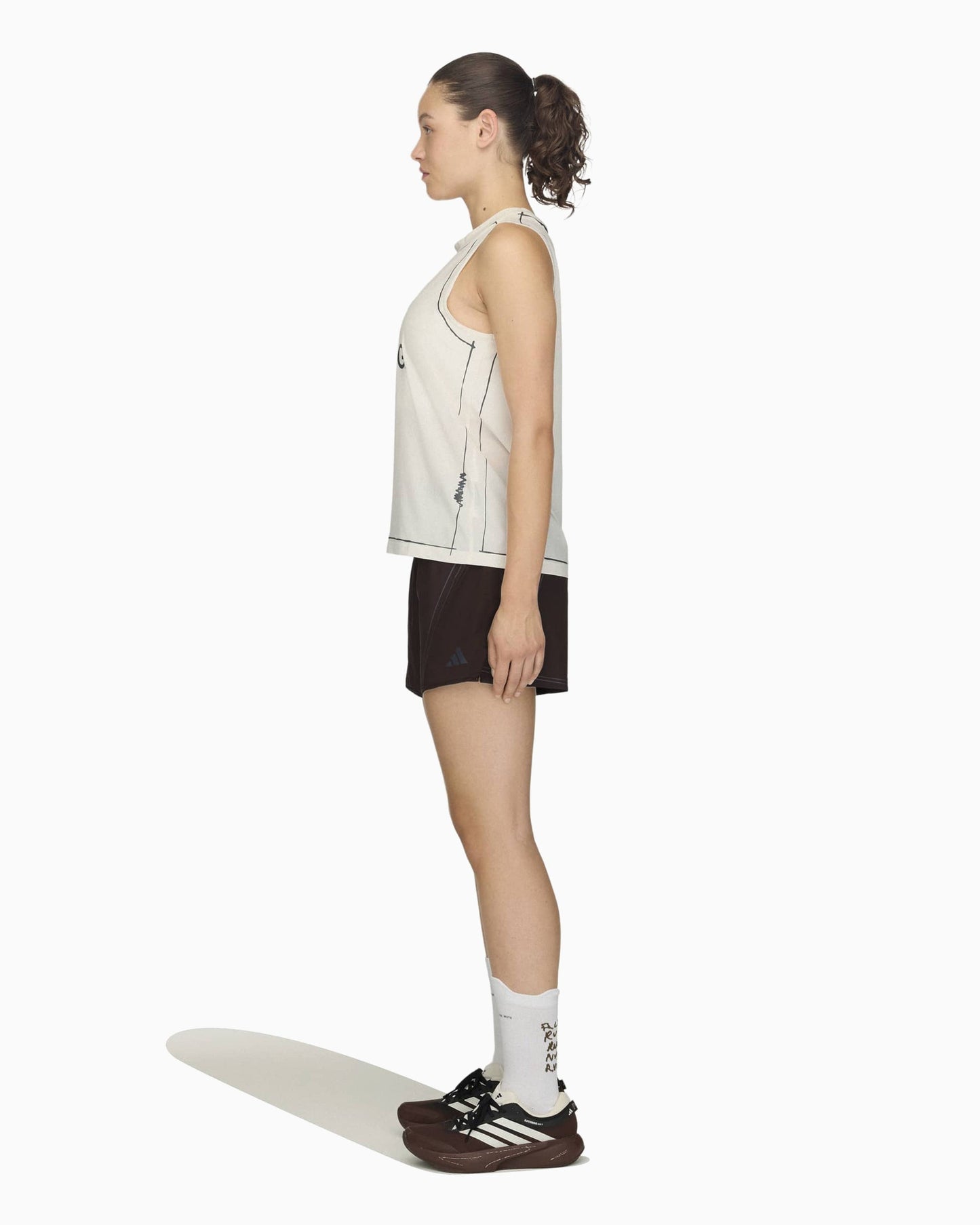 Tank Top con gráfico adidas Performance x Song For The Mute Running adi365 para mujer
