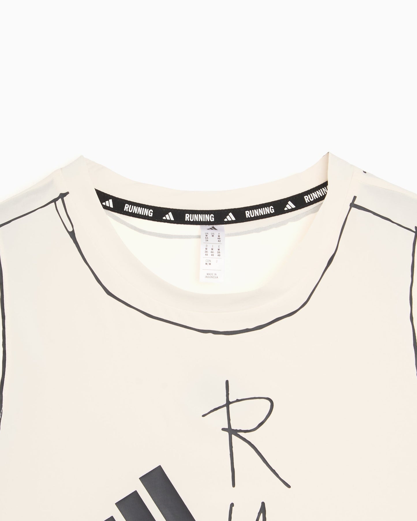 Tank Top con gráfico adidas Performance x Song For The Mute Running adi365 para mujer
