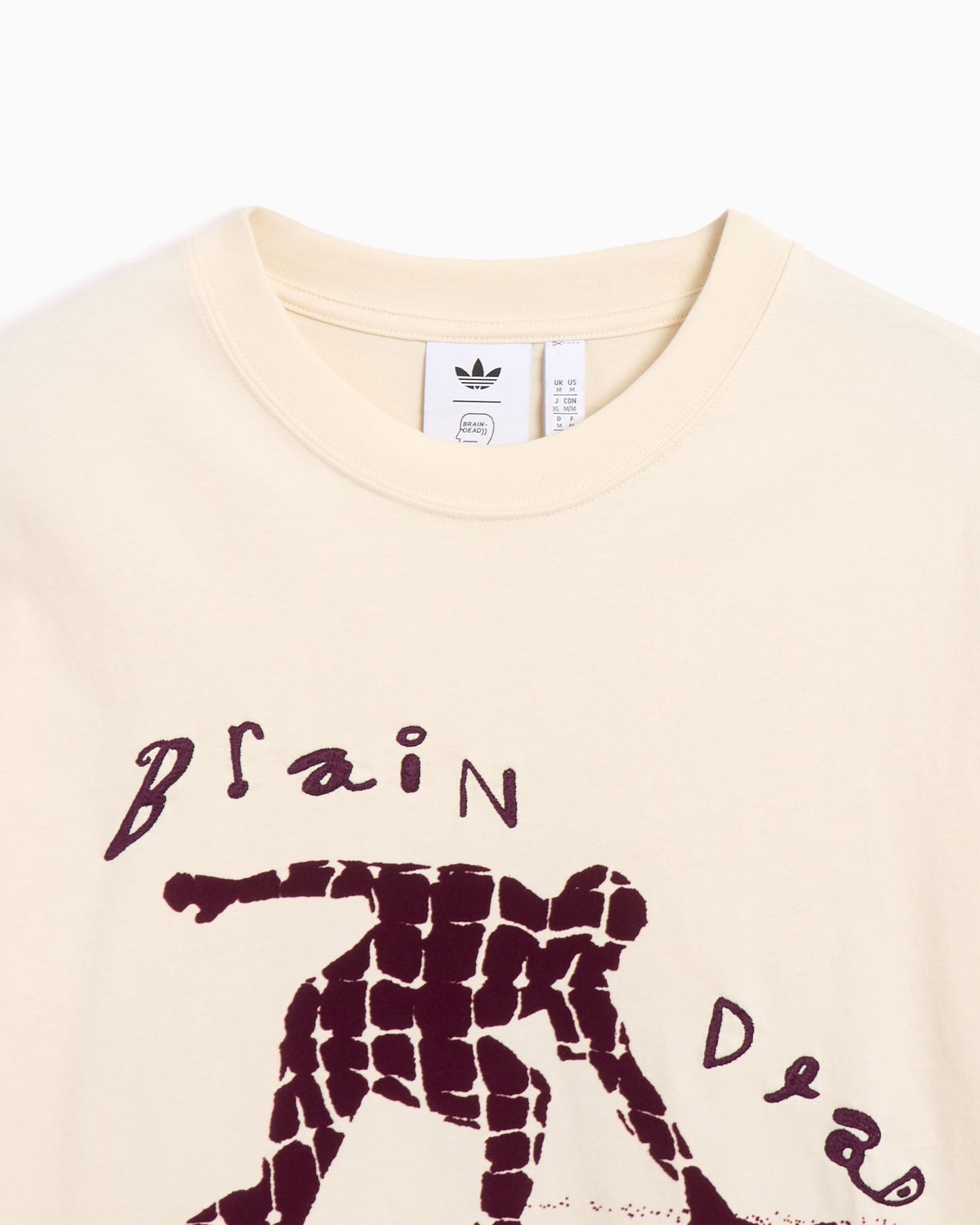 Camiseta adidas x Brain Dead para hombre
