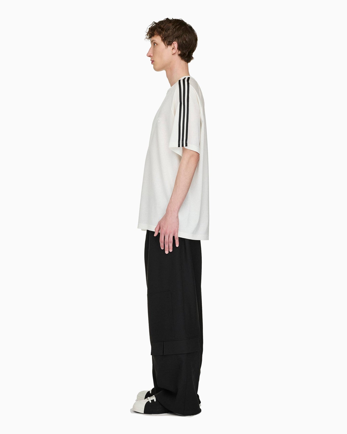 Camiseta Relaxed adidas Y-3 3-Stripes para hombre