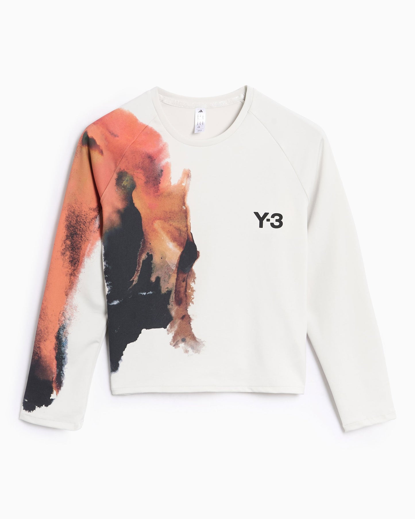 Camiseta Slim de media manga Cropped adidas Y-3 Tennis para mujer