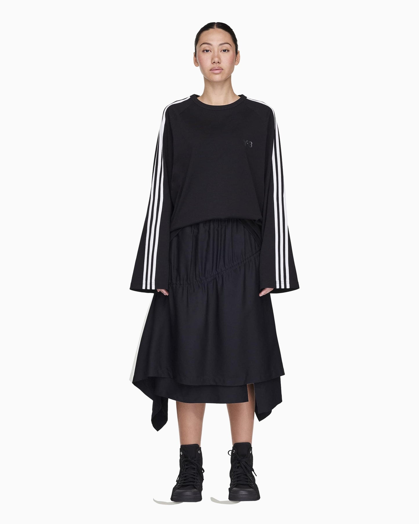 Camiseta Oversize de manga larga adidas Y-3 Wire Unisex