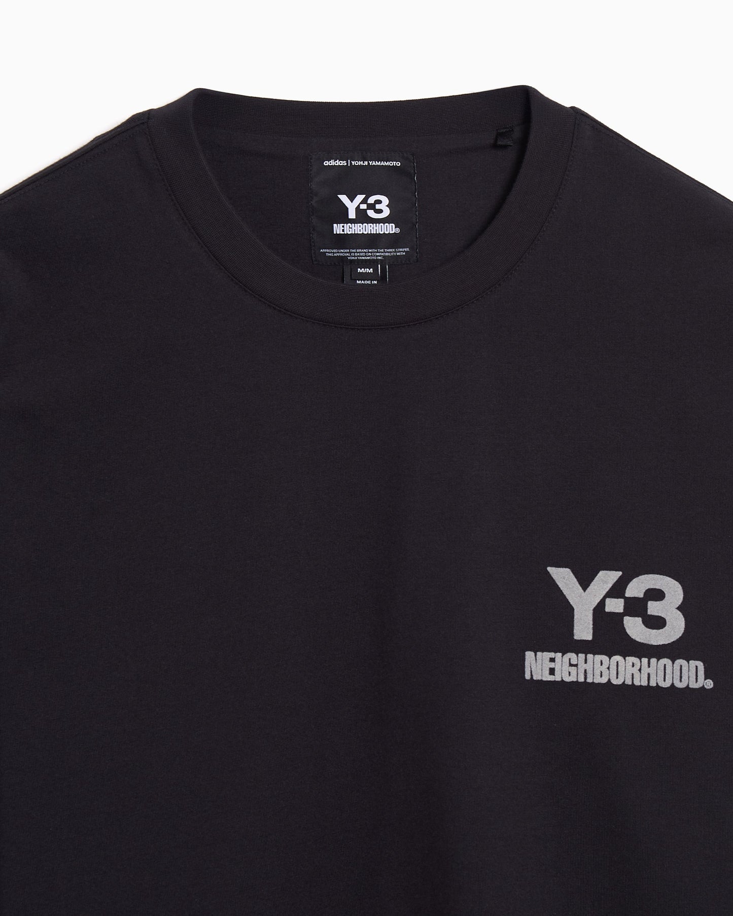 Camiseta Relaxed de manga larga adidas Y-3 x Neighborhood Logo LS para hombre