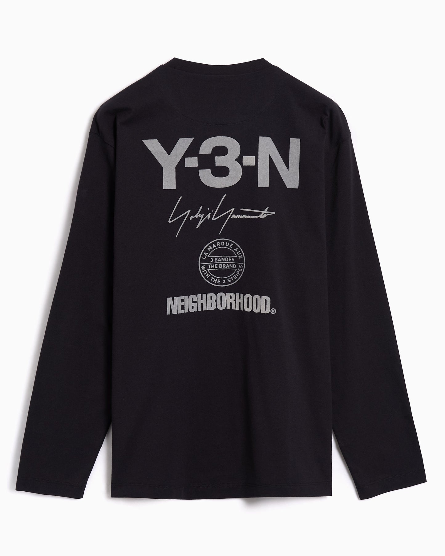 Camiseta Relaxed de manga larga adidas Y-3 x Neighborhood Logo LS para hombre