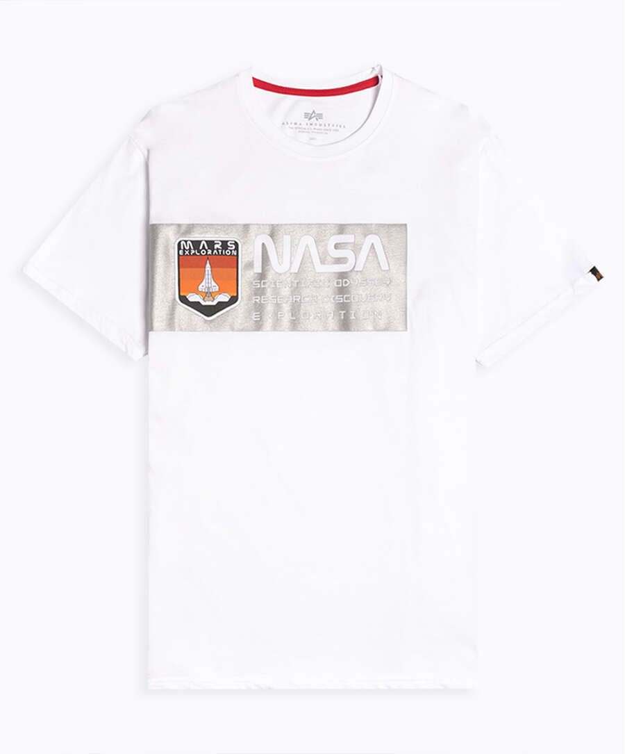 Camiseta Alpha Industries Mars Reflective Men's Short-Sleeve T-Shirt para hombre