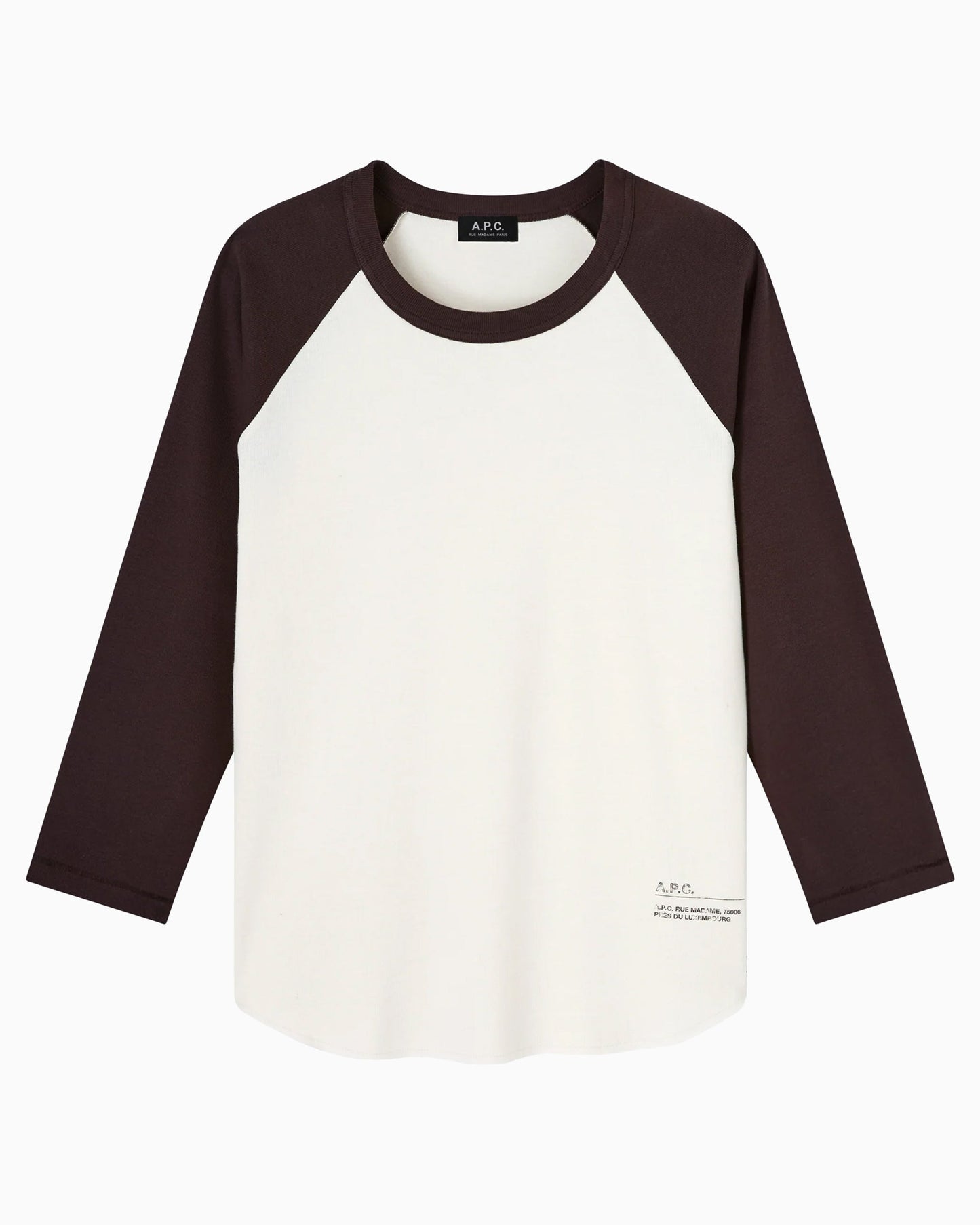 Camiseta de media manga A.P.C. Contrasté para hombre
