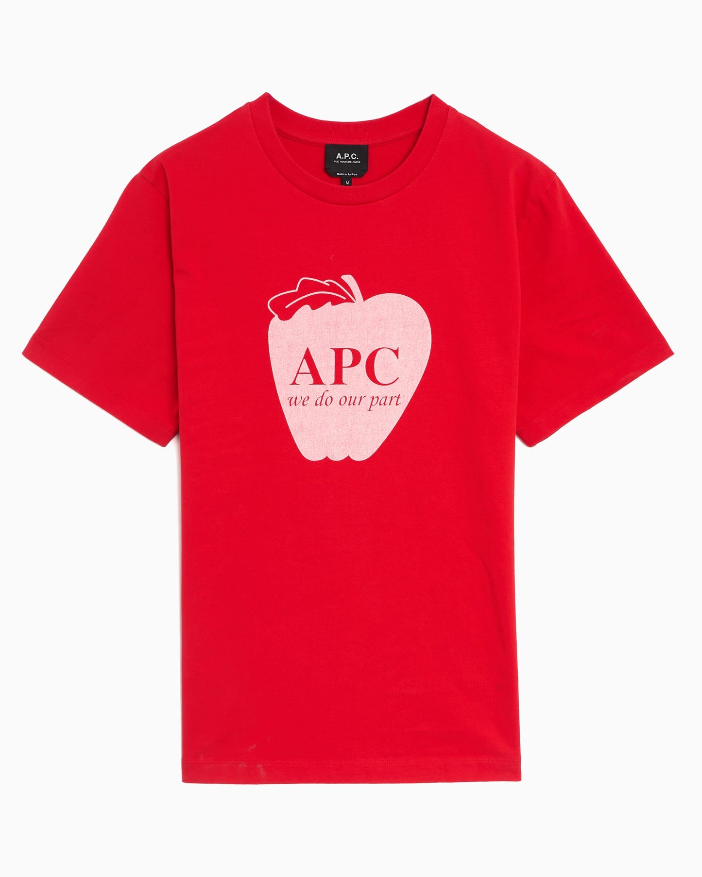 Camiseta con gráfico A.P.C. Pomme para hombre