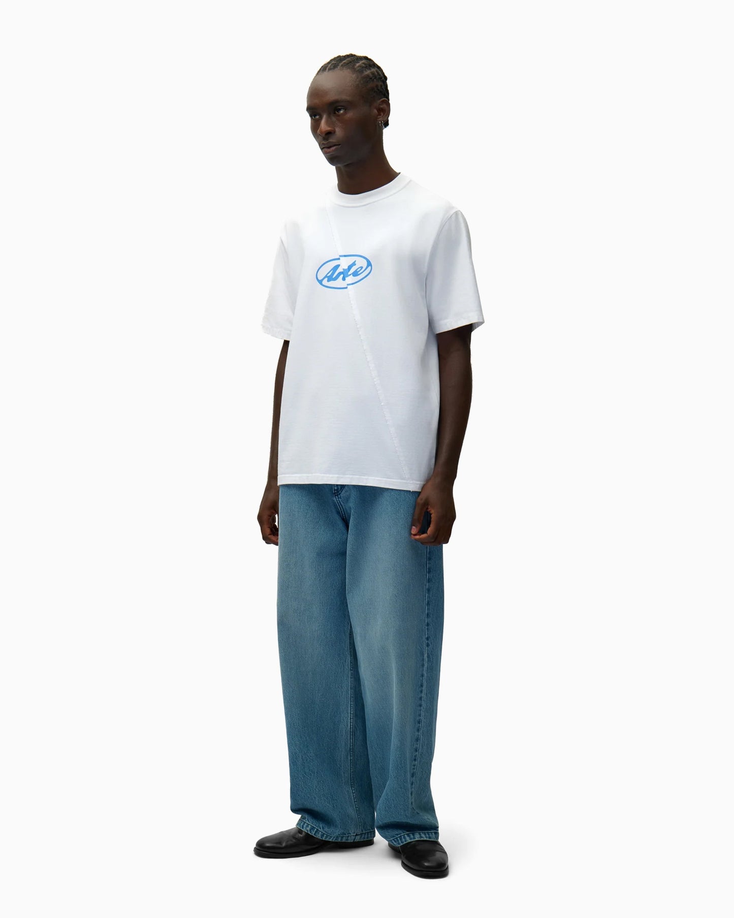 Camiseta Relaxed Arte Antwerp Circle Logo para hombre