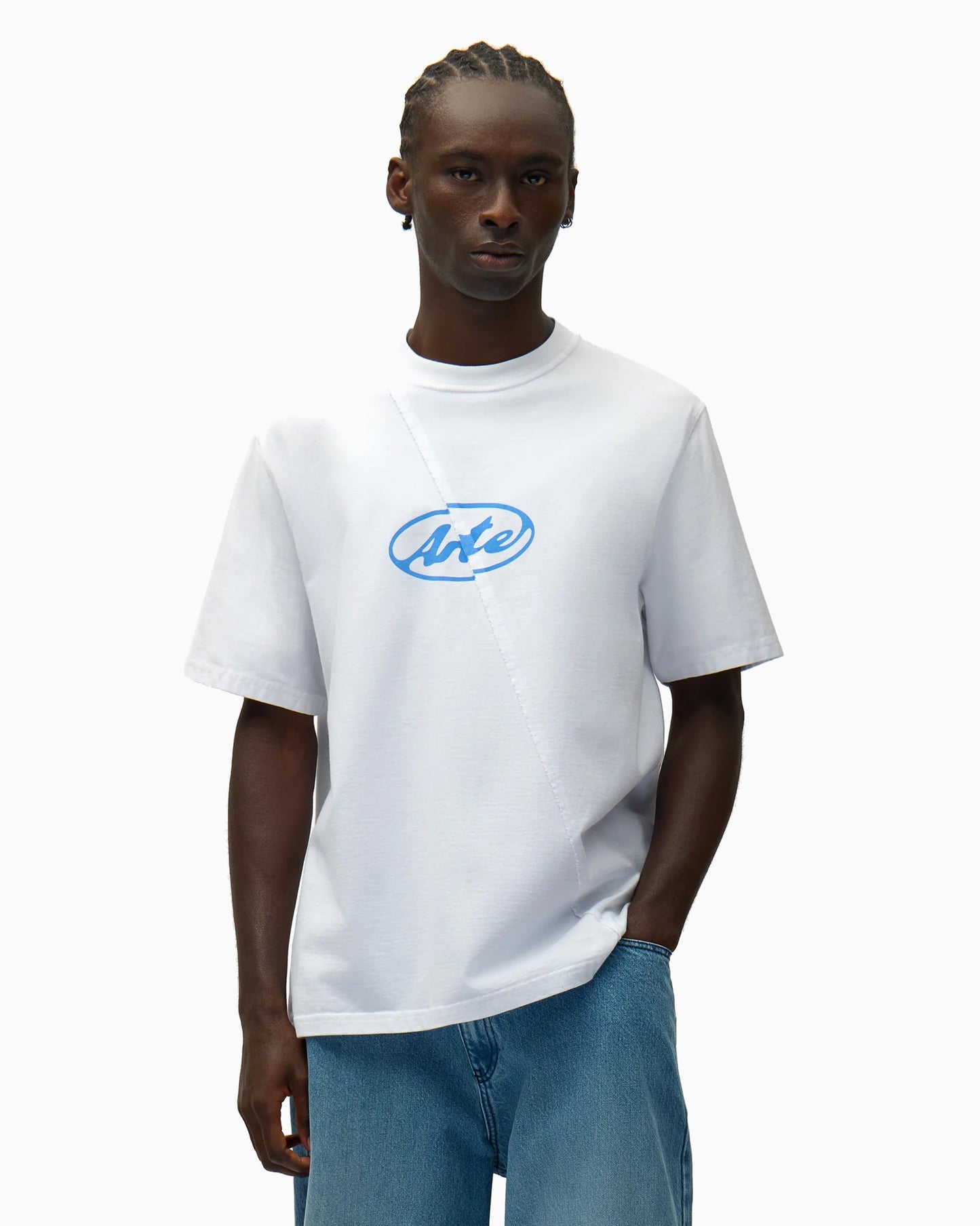 Camiseta Relaxed Arte Antwerp Circle Logo para hombre