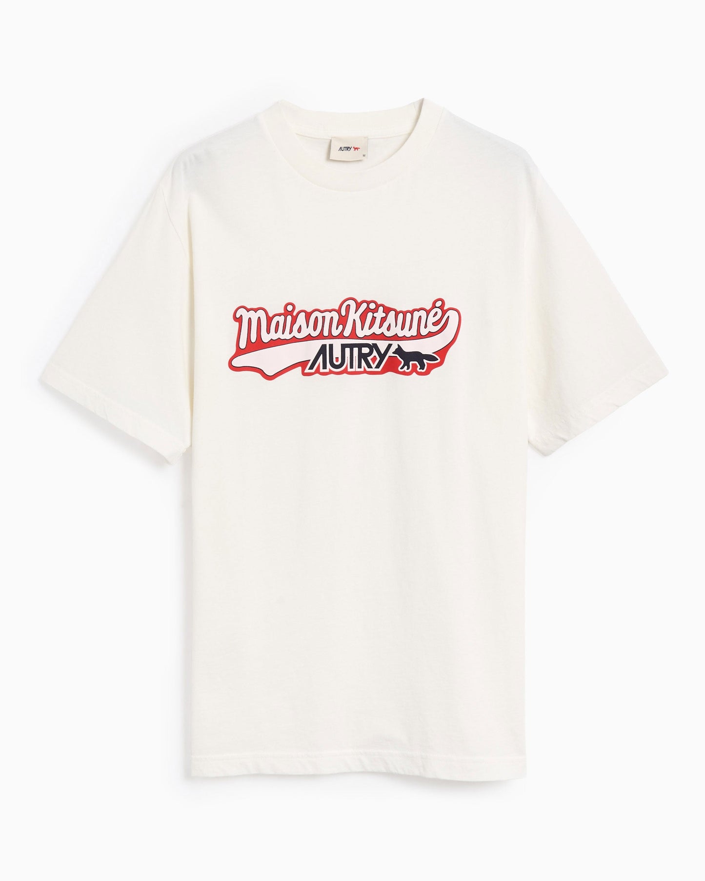Camiseta con logo Autry x Maison Kitsuné Varsity para hombre