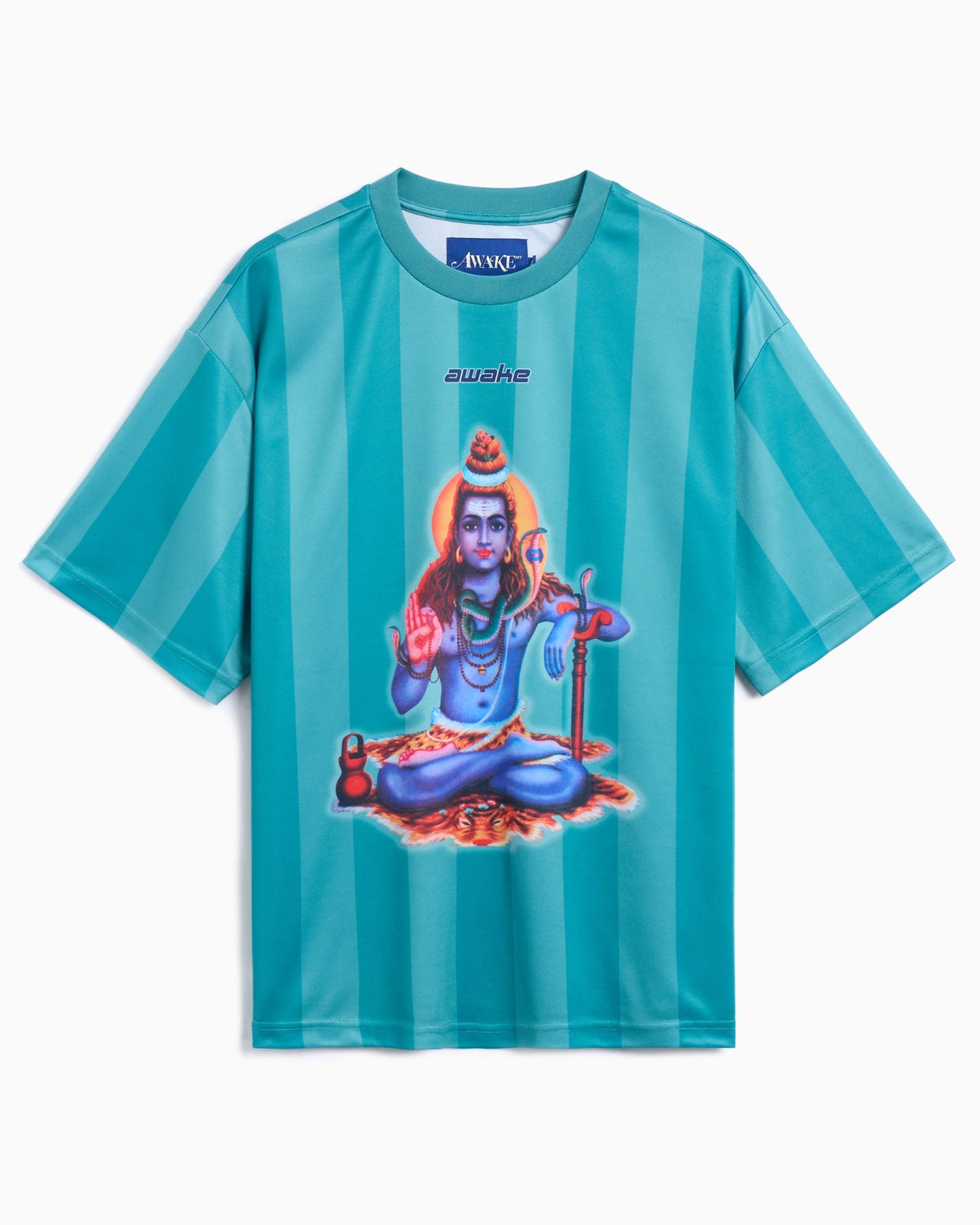 Jersey T-Shirt de rayas Relaxed Awake NY Soccer para hombre