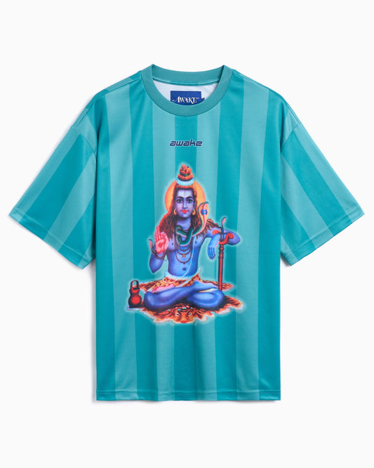 Jersey T-Shirt de rayas Relaxed Awake NY Soccer para hombre