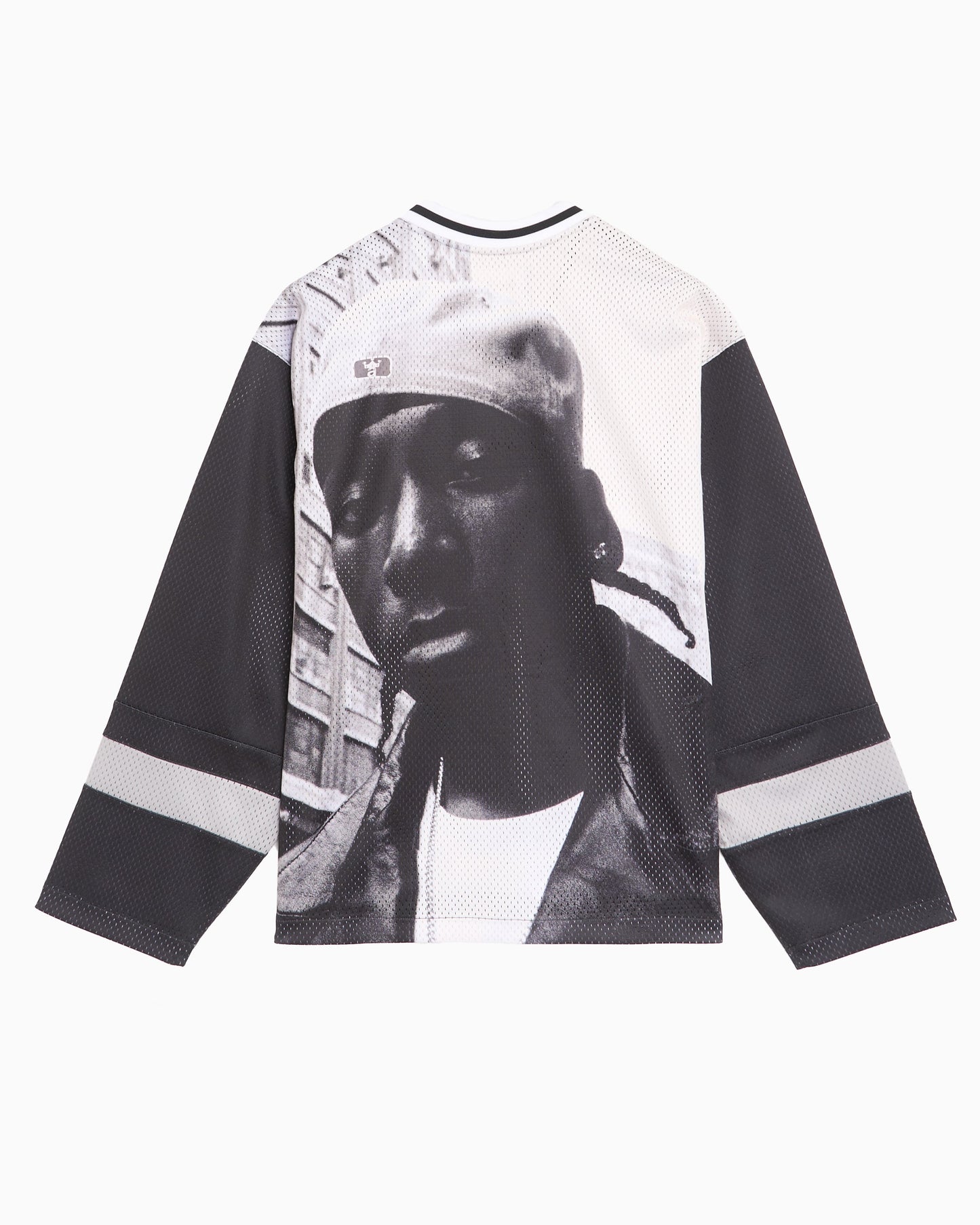 Jersey T-Shirt con gráfico Relaxed de manga larga Awake NY x Big L "The Big Picture" para hombre