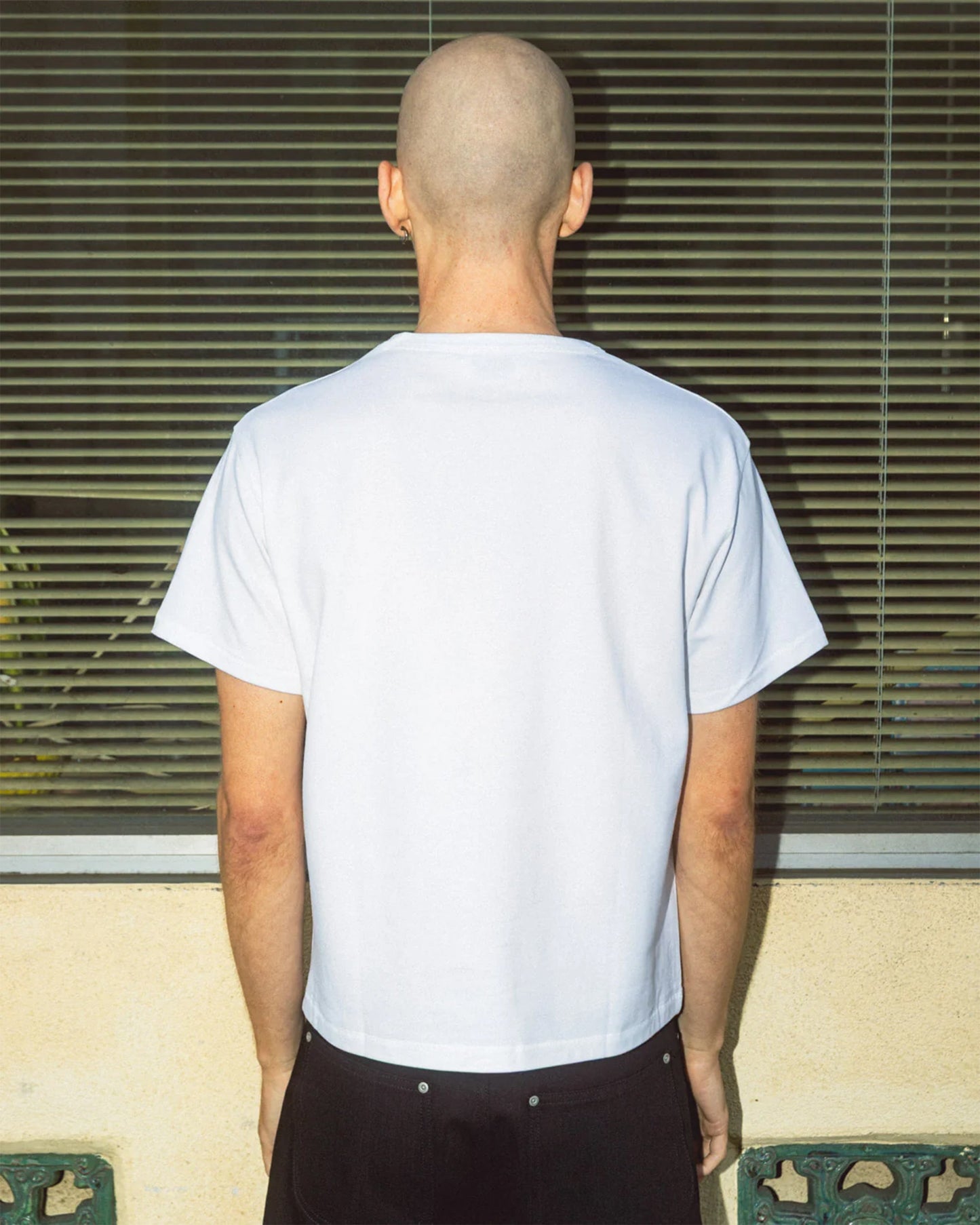 Camiseta bordado Crop Brain Dead Easy para hombre