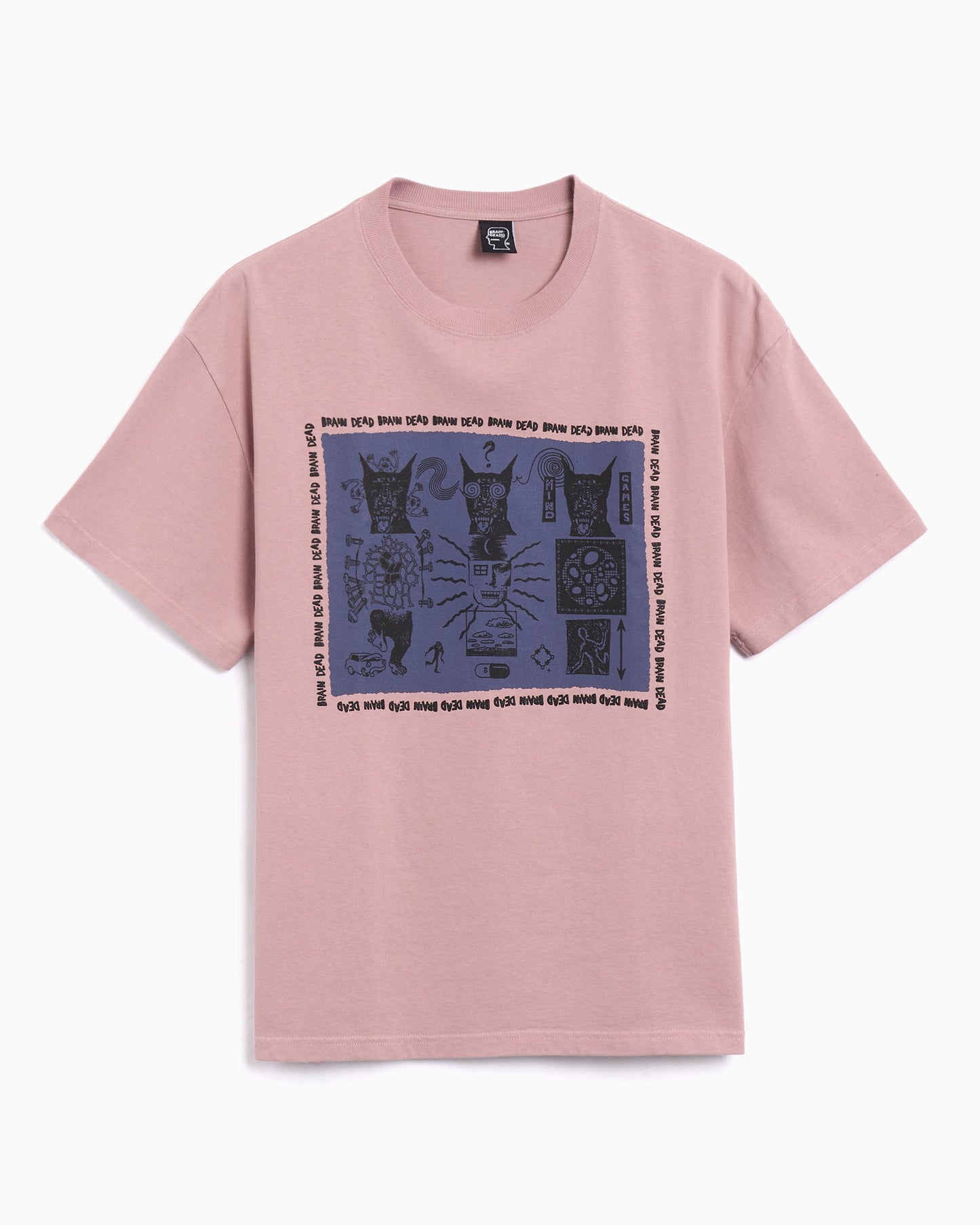 Camiseta Brain Dead Mind Games para hombre