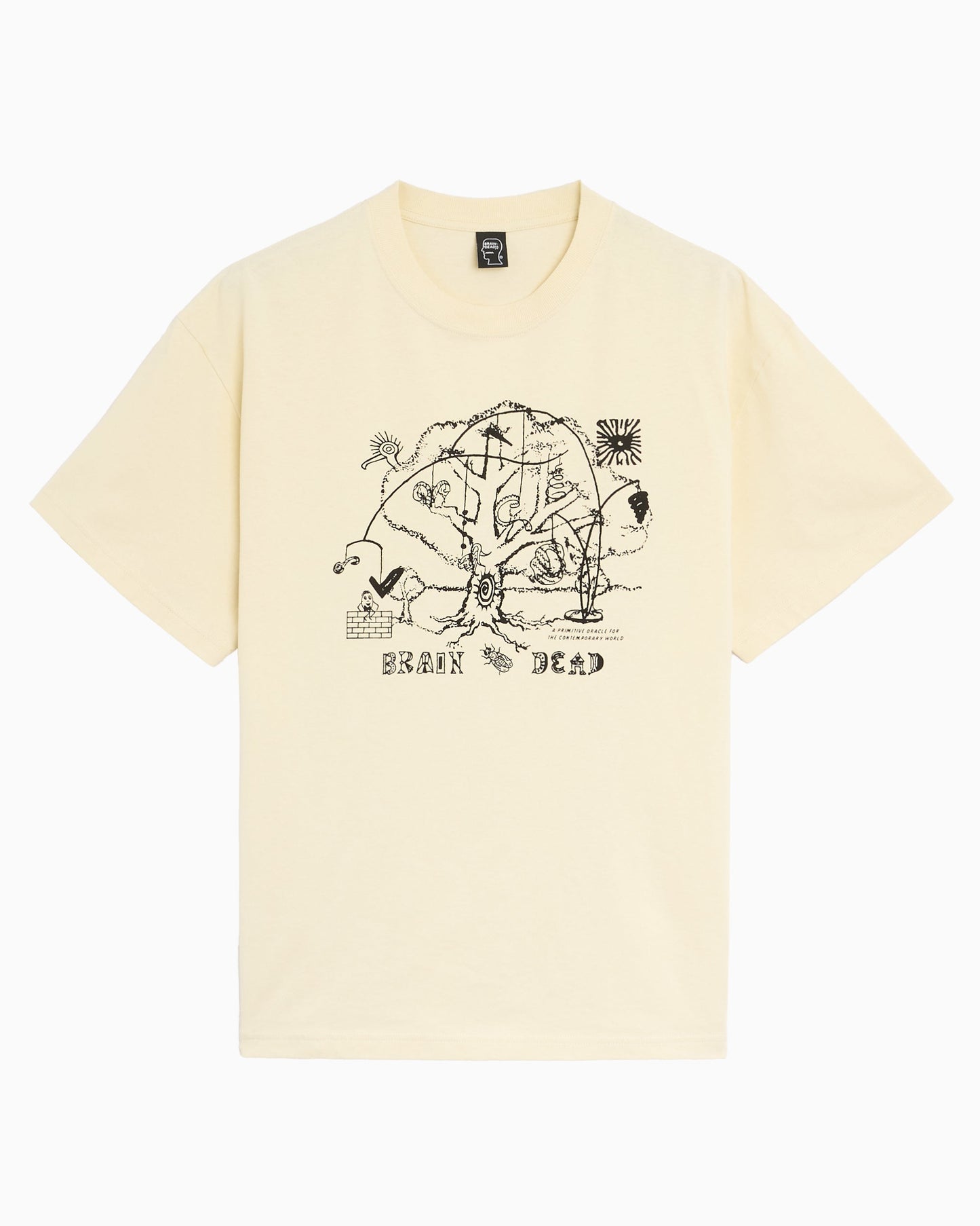 Camiseta con gráfico Brain Dead Oracle para hombre