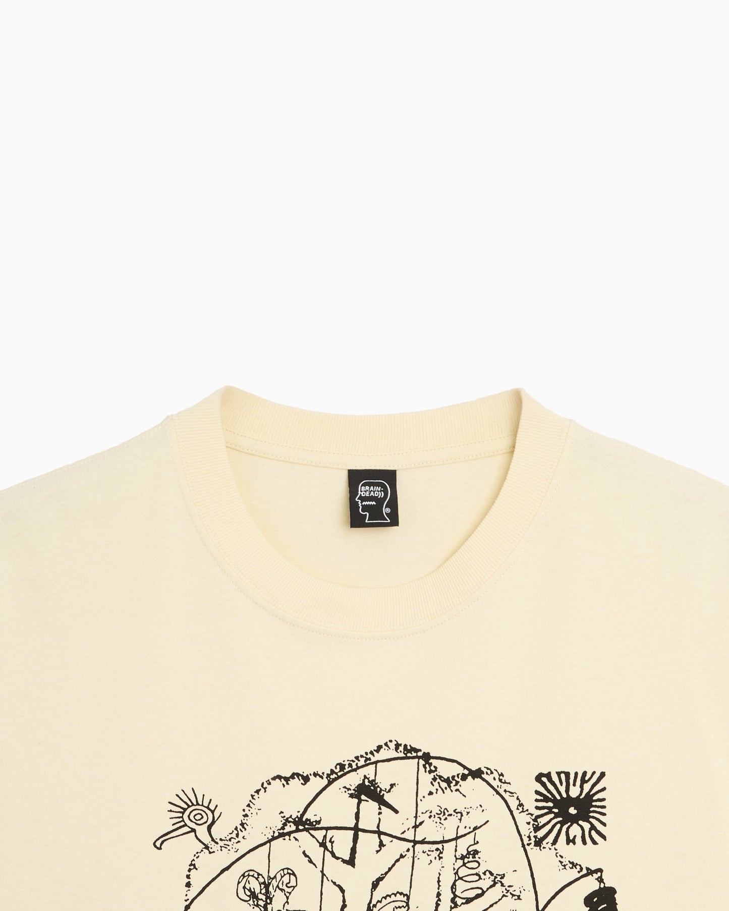 Camiseta con gráfico Brain Dead Oracle para hombre