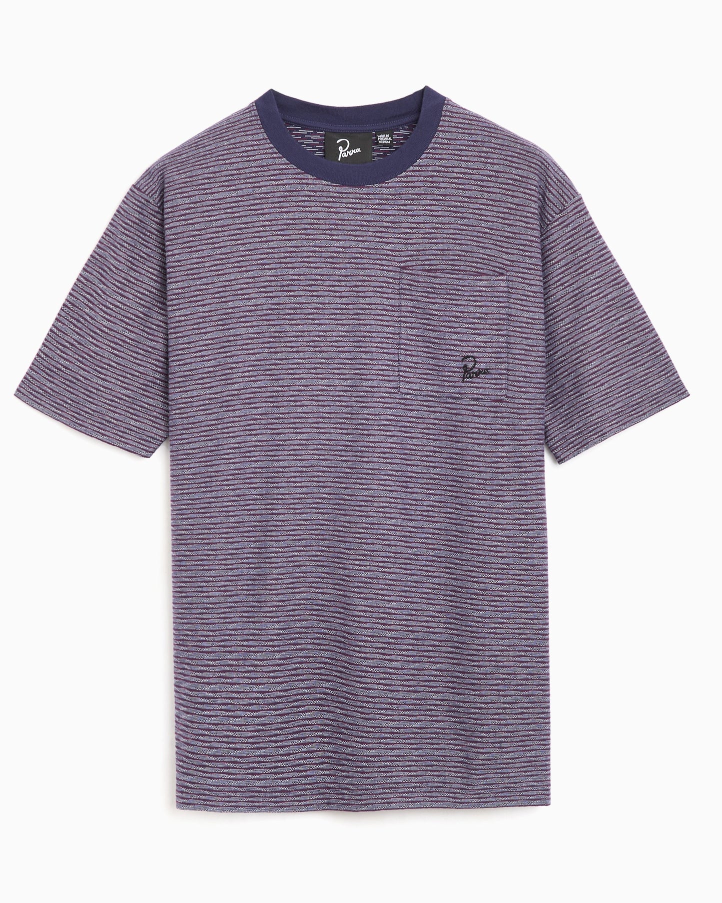 Camiseta de rayas Boxy by Parra Crooked para hombre