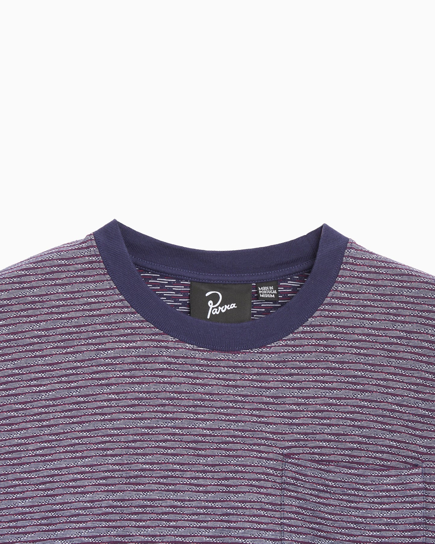 Camiseta de rayas Boxy by Parra Crooked para hombre