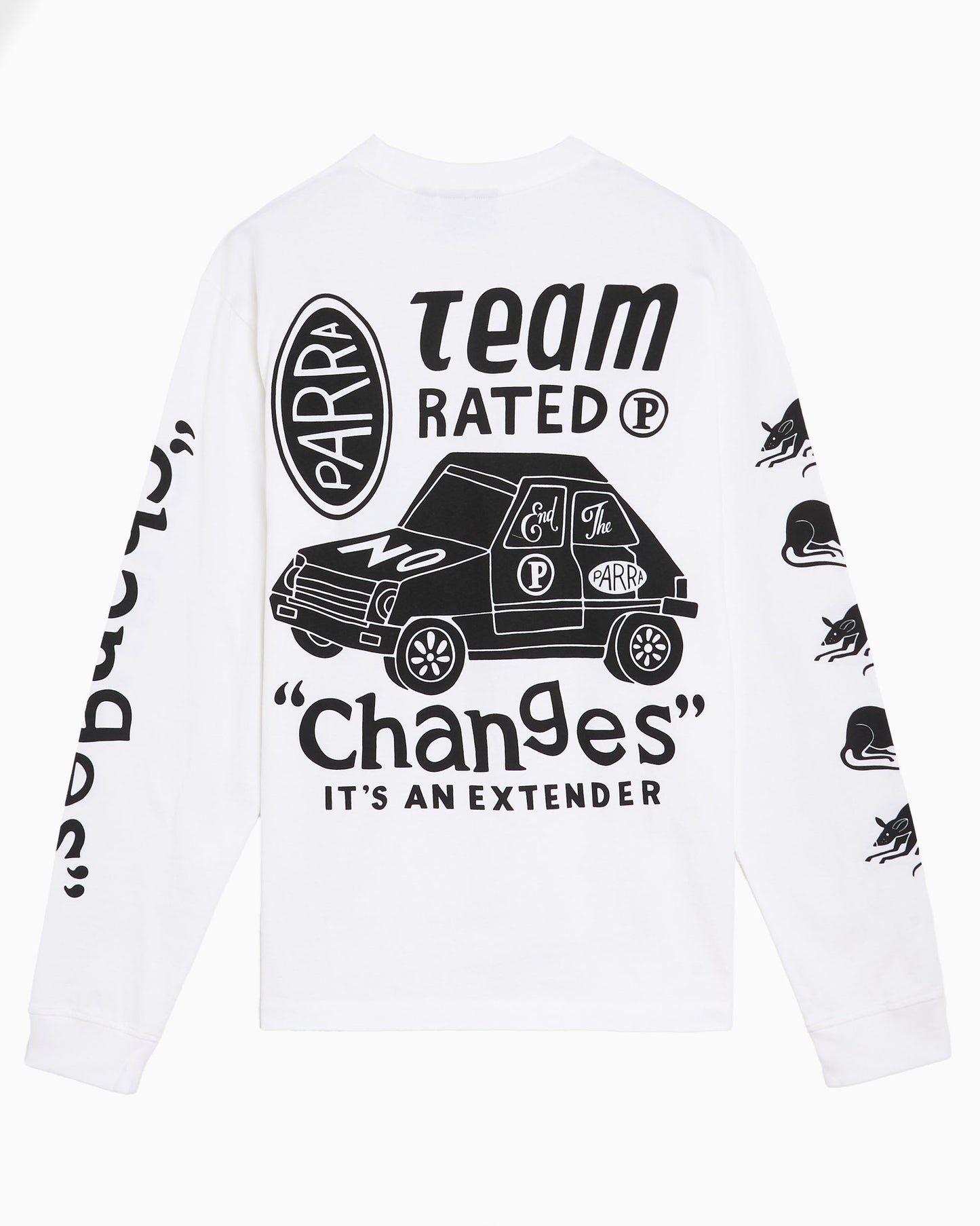 Camiseta con gráfico Boxy de manga larga by Parra Team Changes para hombre