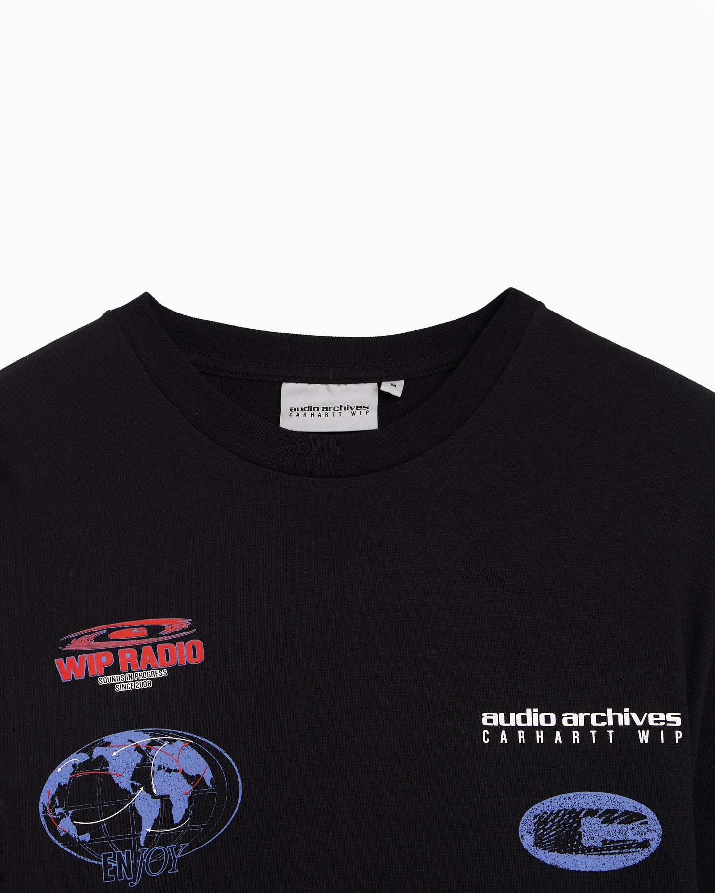 Camiseta con gráfico de manga larga Carhartt WIP Audio Archives WIP Unisex
