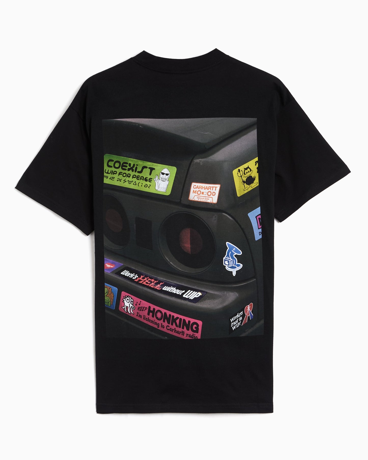 Camiseta con gráfico Relaxed Carhartt WIP Bumper Car para hombre