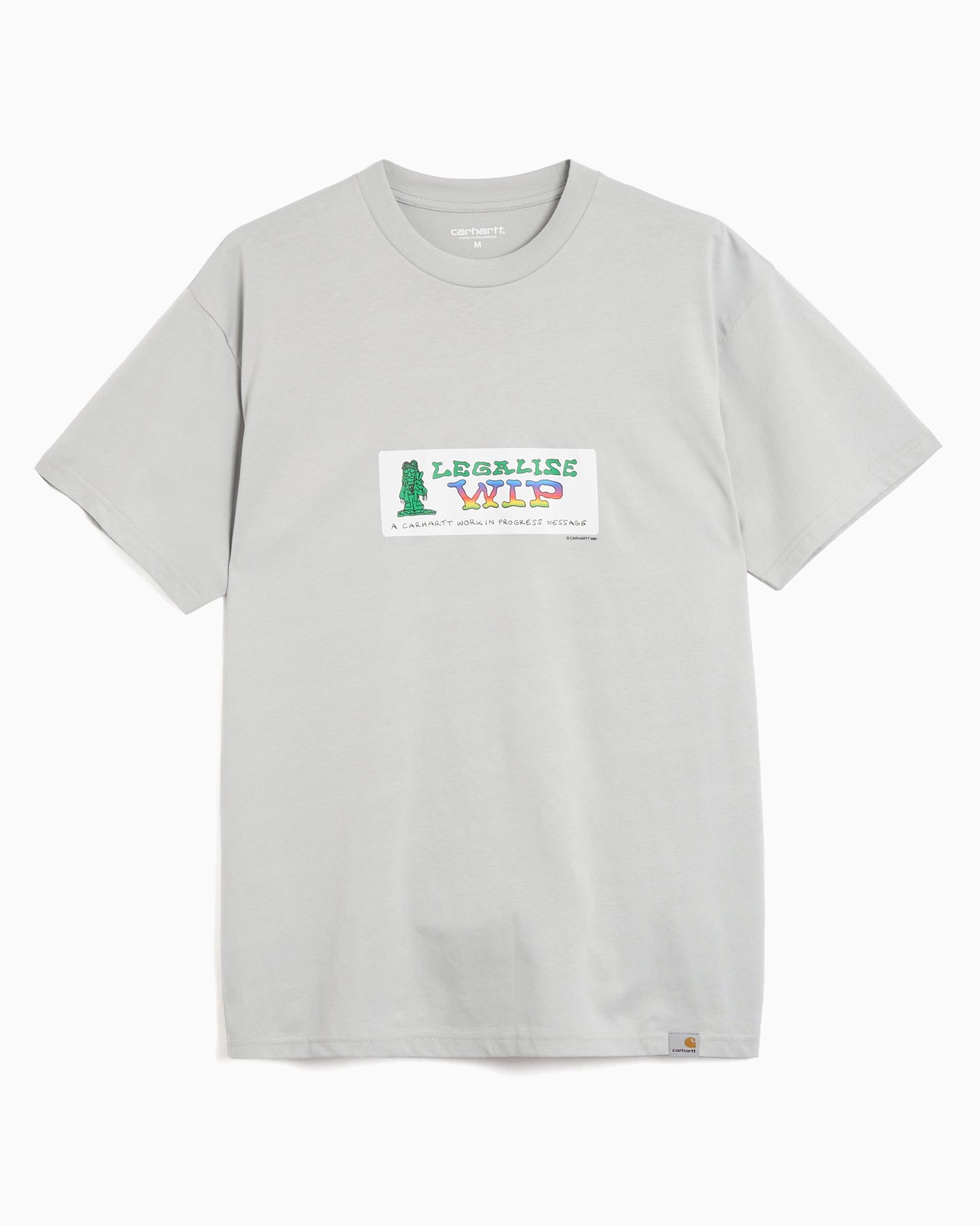 Camiseta con gráfico Relaxed Carhartt WIP Bumper Stickers para hombre