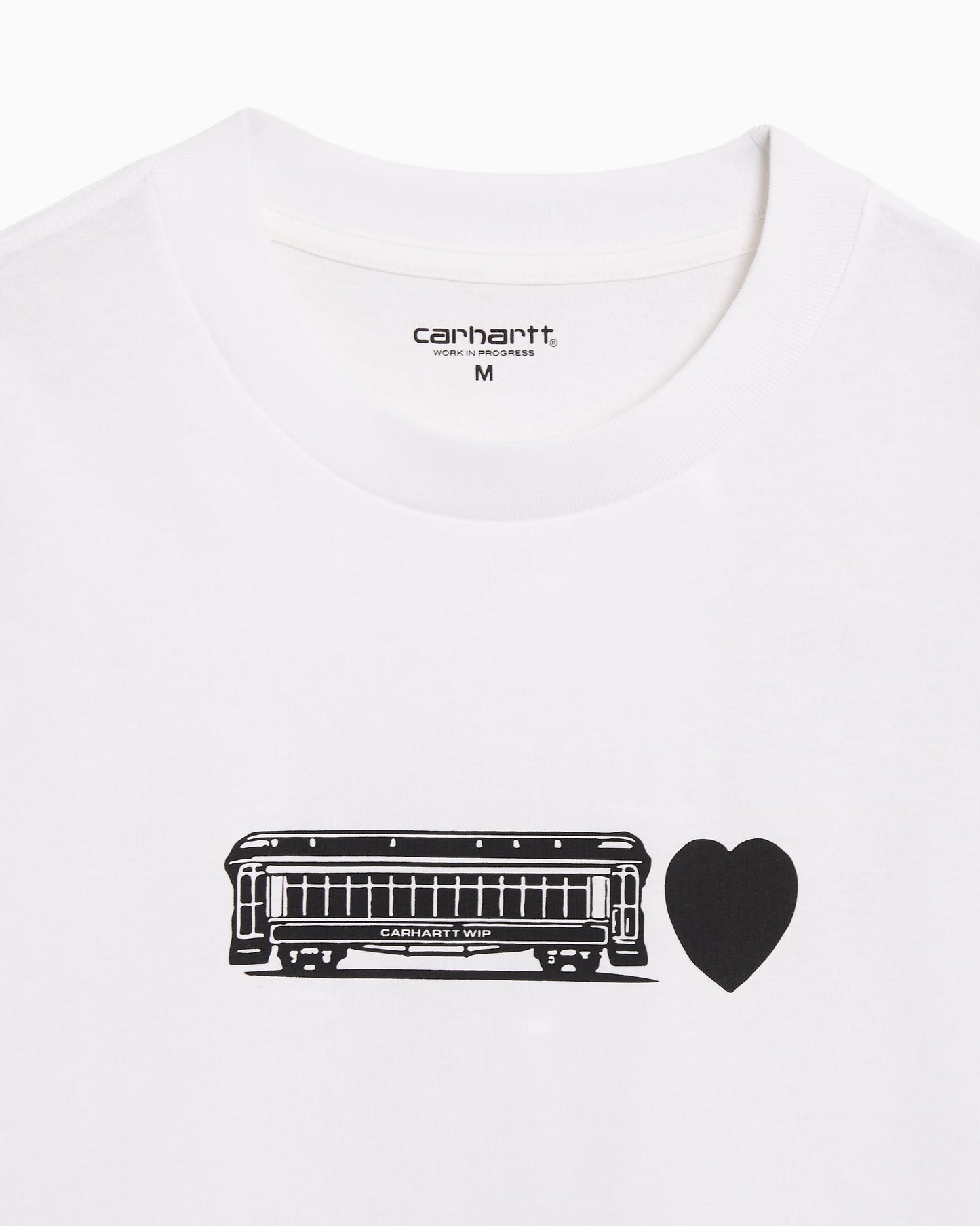 Camiseta con gráfico Relaxed Carhartt WIP Deconstructed Label para hombre