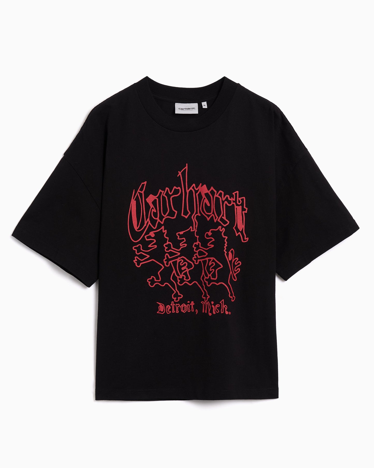 Camiseta con gráfico Boxy Carhartt WIP Hackwork Unisex