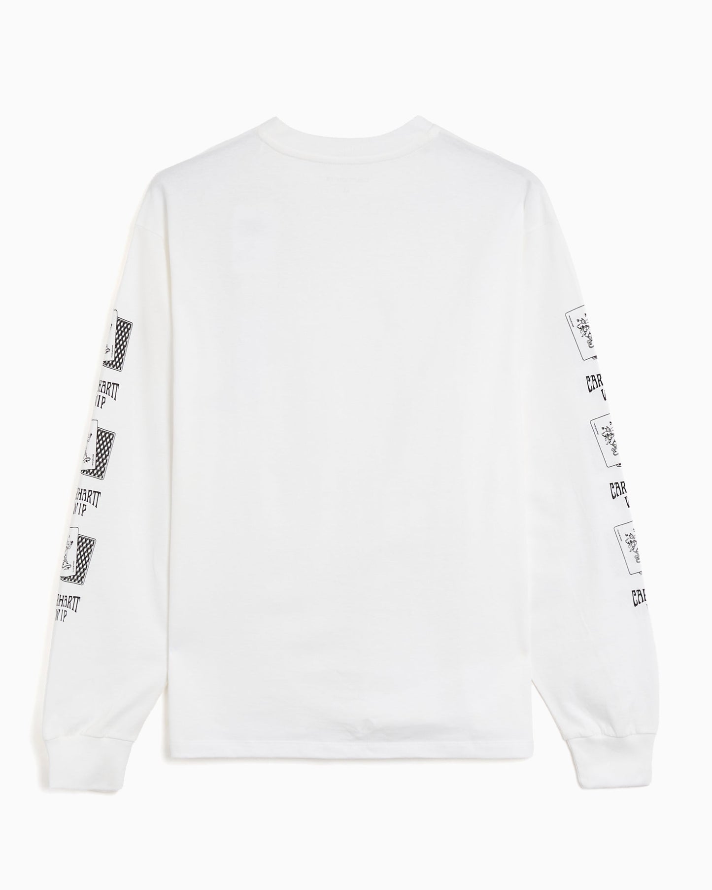 Camiseta con gráfico Relaxed de manga larga Carhartt WIP Playing Cards para mujer