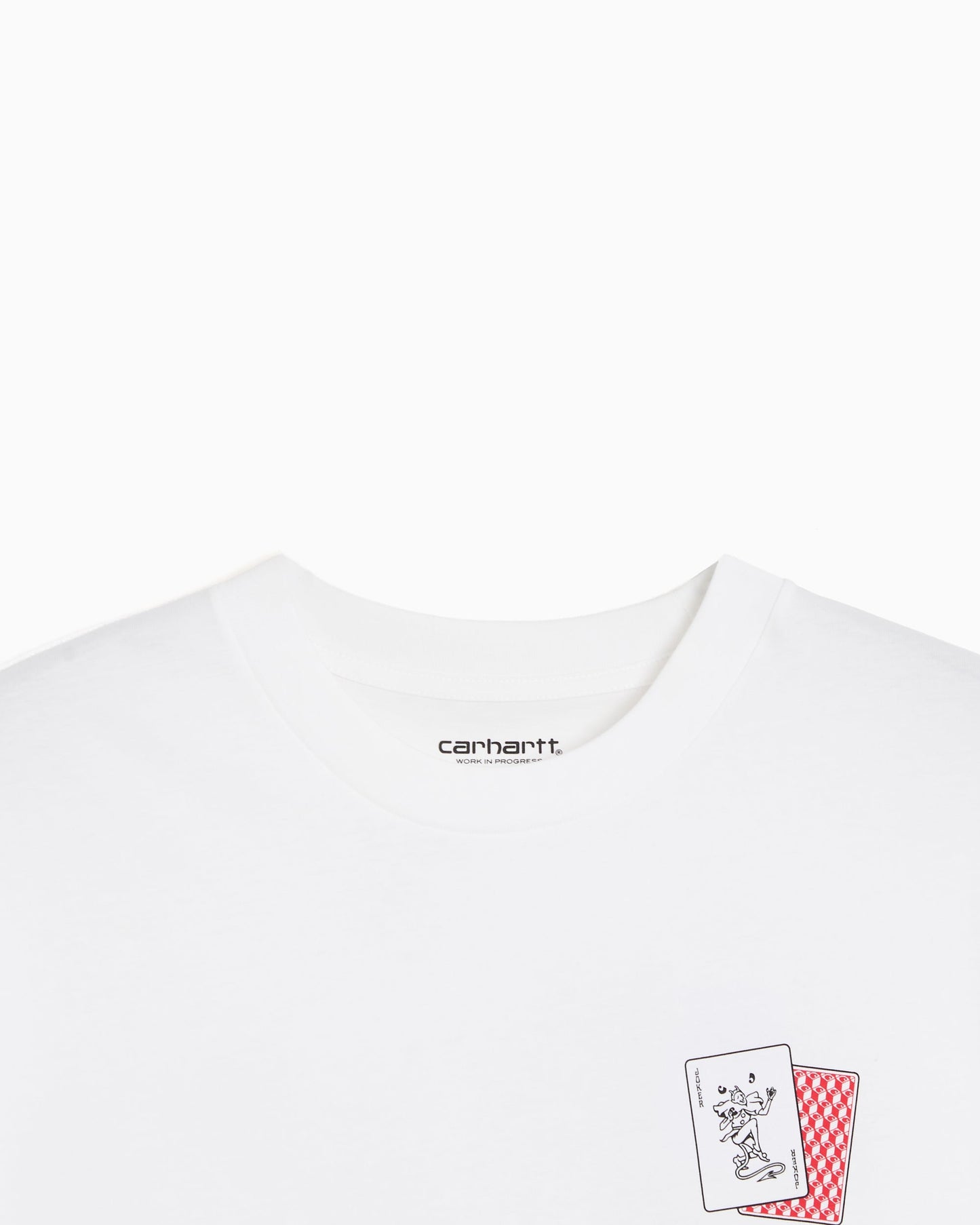Camiseta con gráfico Relaxed Carhartt WIP Playing Cards para hombre