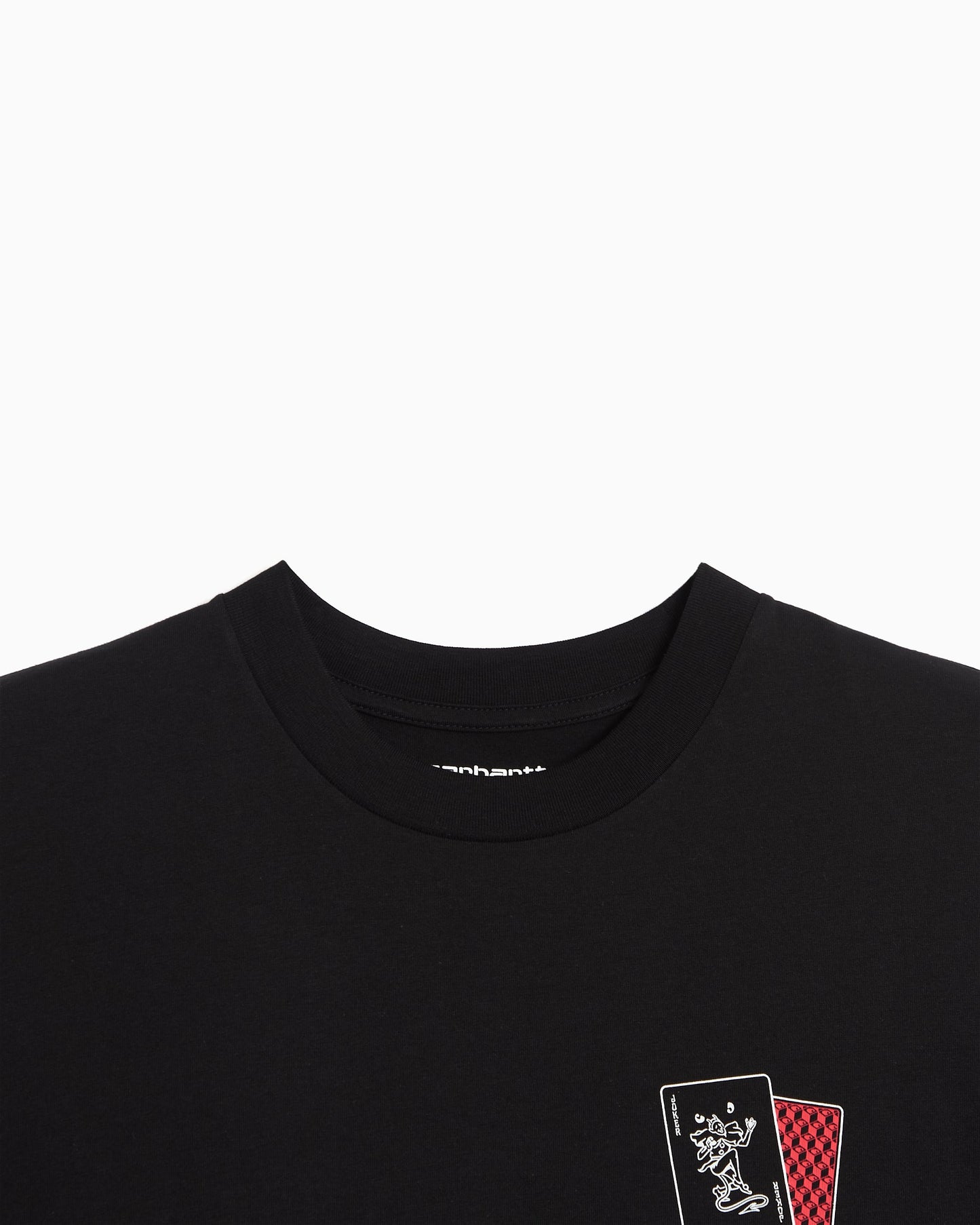 Camiseta con gráfico Relaxed Carhartt WIP Playing Cards para hombre