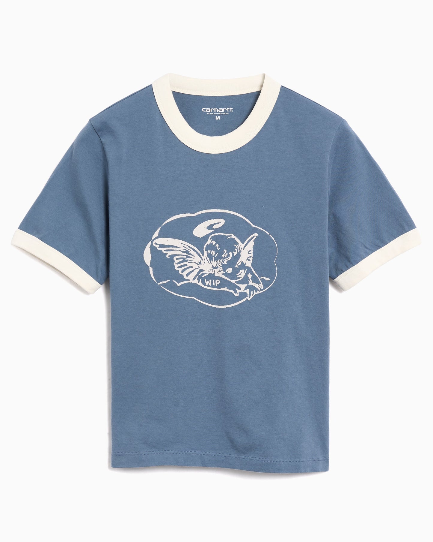 Camiseta con gráfico Slim Carhartt WIP Reminiscing Ringer para mujer