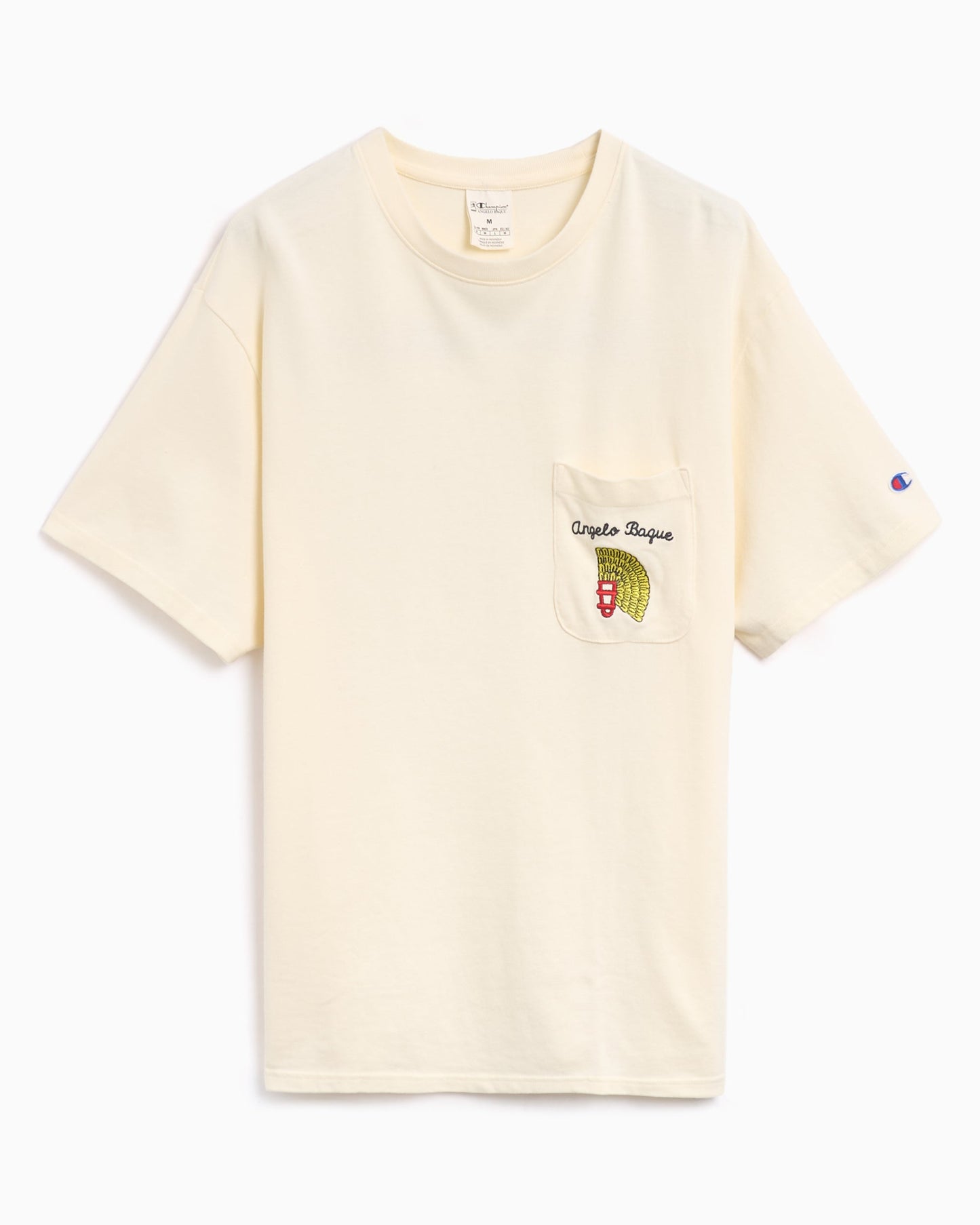 Camiseta Relaxed Champion x Angelo Baque Men's Pocket T-Shirt para hombre