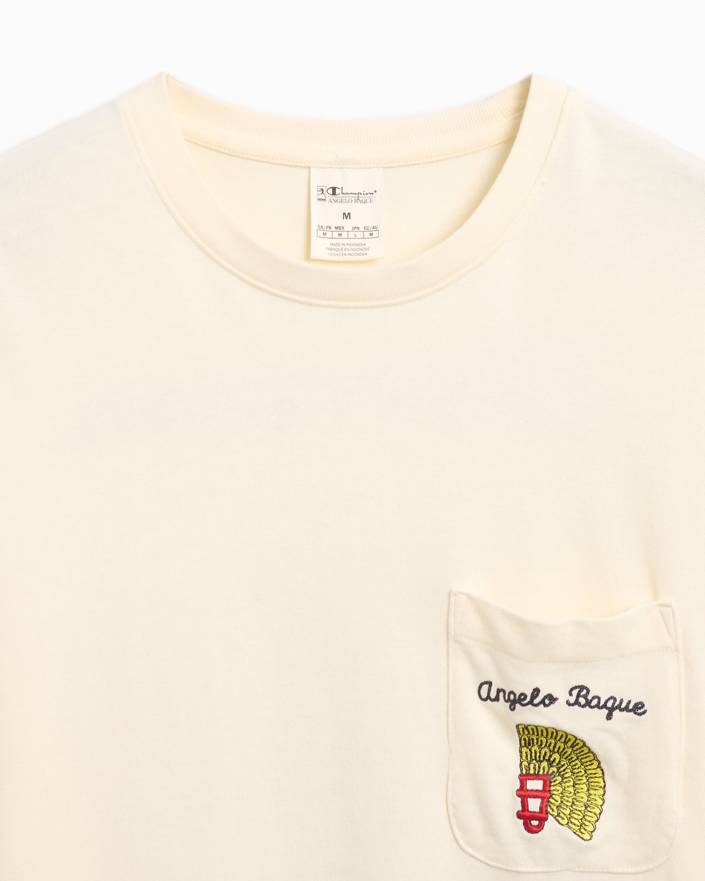 Camiseta Relaxed Champion x Angelo Baque Men's Pocket T-Shirt para hombre