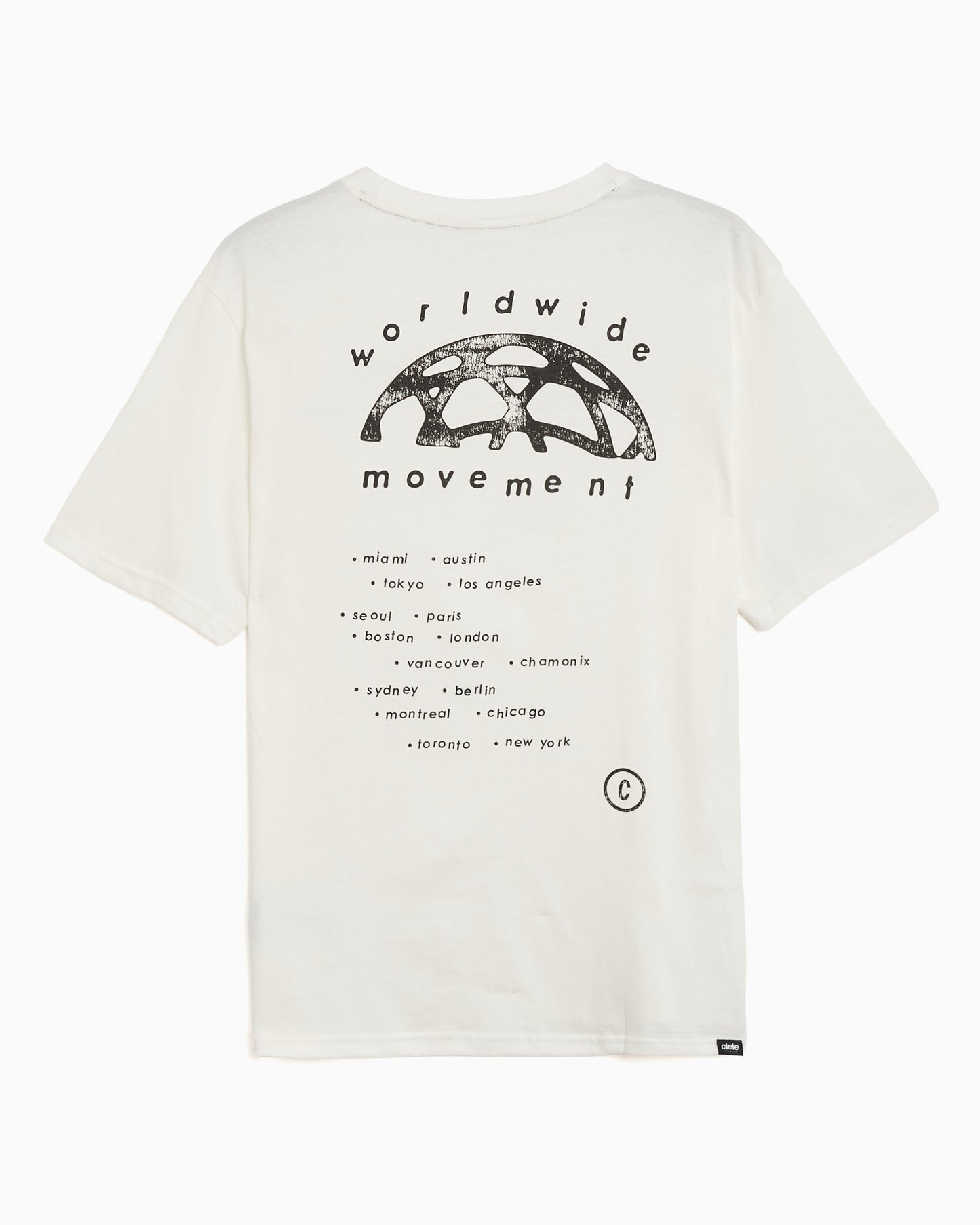 Camiseta con gráfico Relaxed Ciele Athletics WWM 026 Trooper para hombre