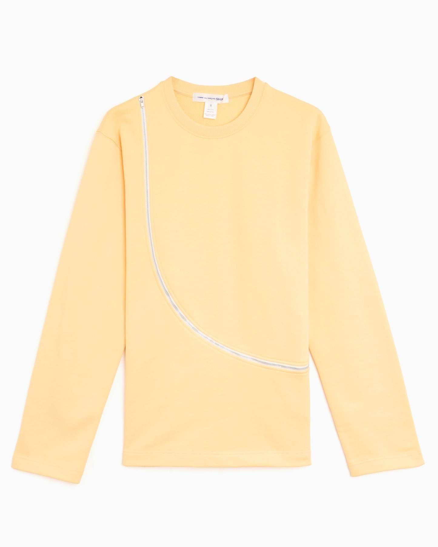 Camiseta de manga larga Con cremallera Comme Des Garçons Shirt para hombre