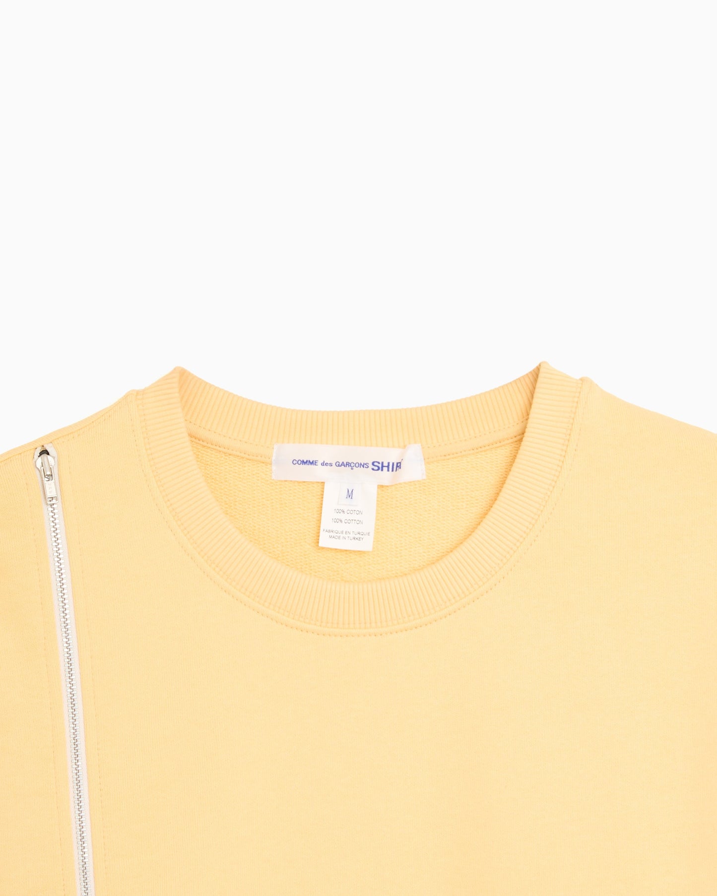 Camiseta de manga larga Con cremallera Comme Des Garçons Shirt para hombre