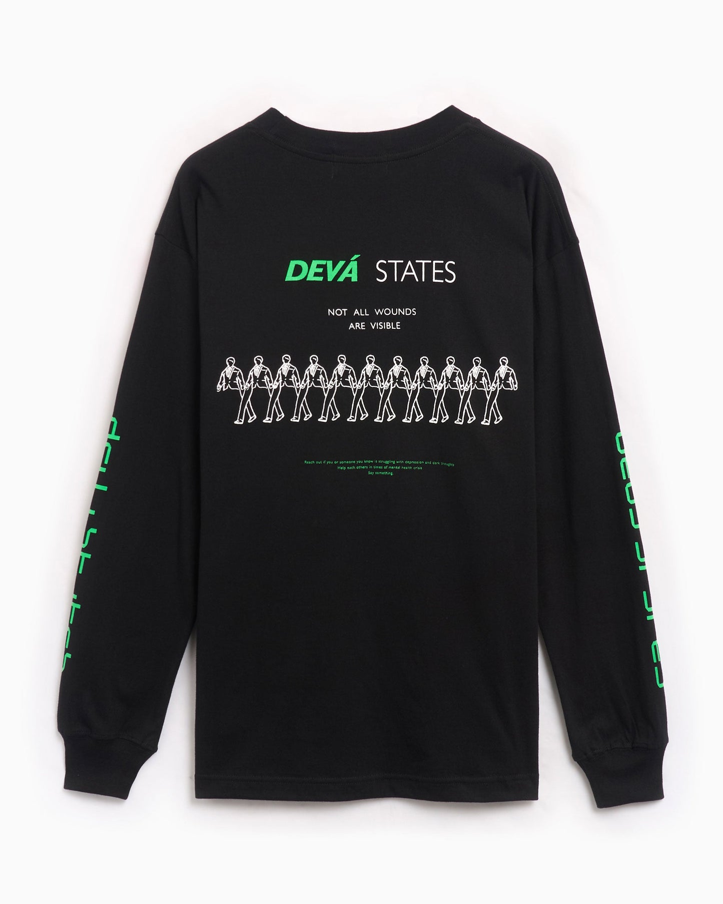 Camiseta DEVÁ STATES Fury Men's Long Sleeve T-Shirt para hombre