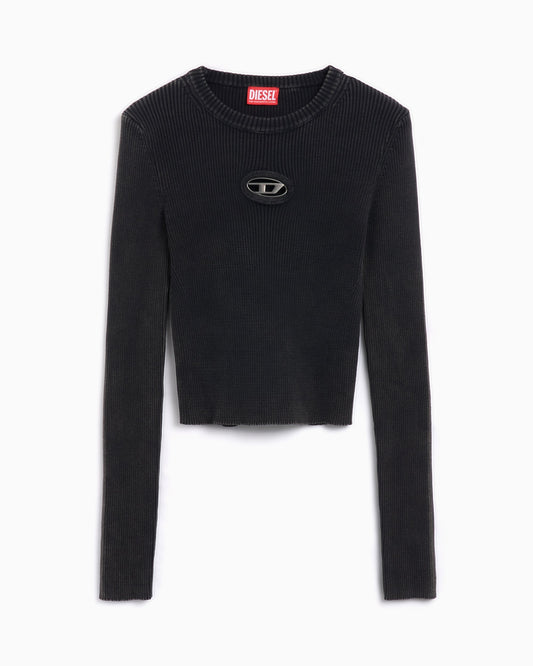 Camiseta Slim Diesel M-Anchor-A Women's Long Sleeve Knit T-Shirt para mujer