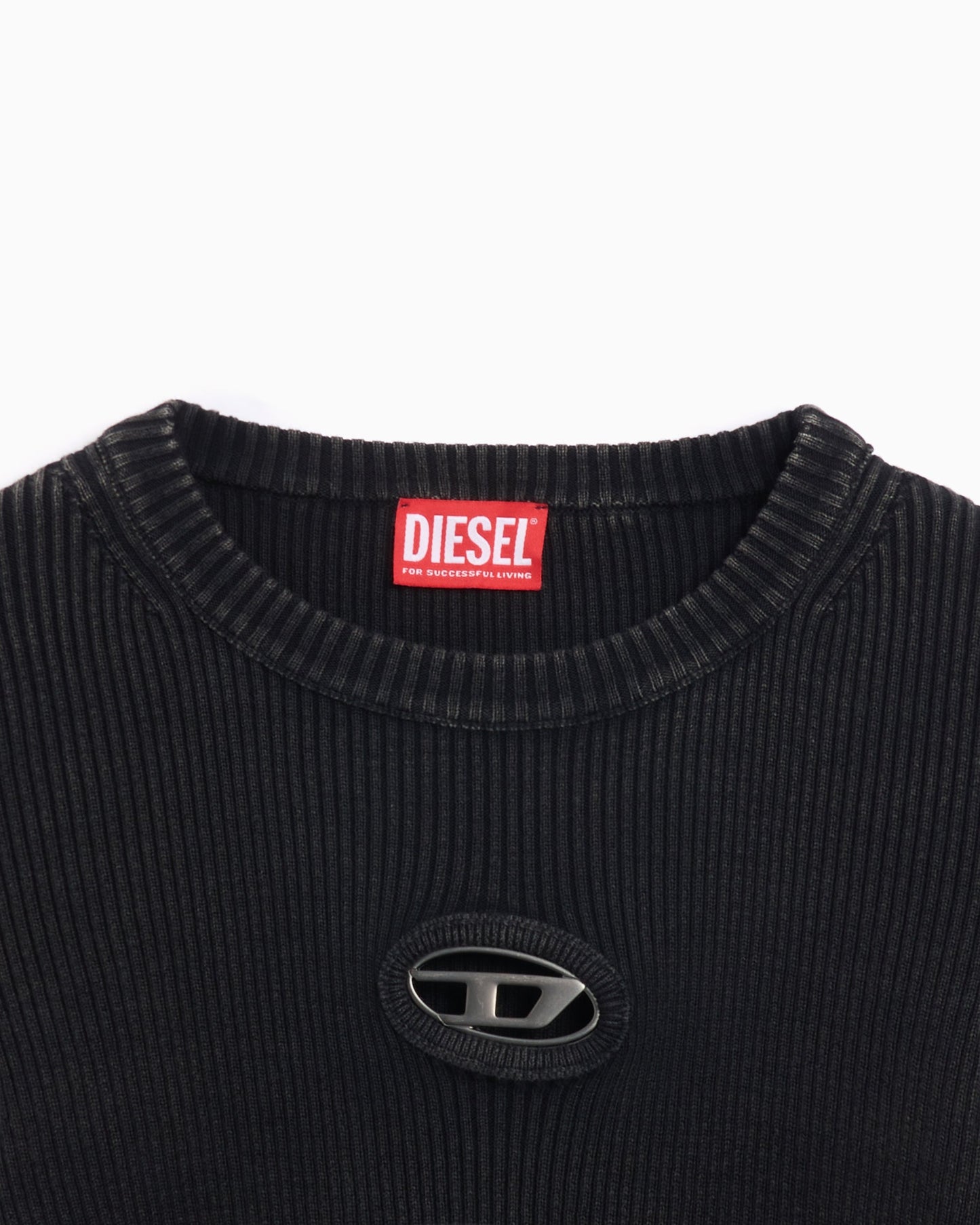 Camiseta Slim Diesel M-Anchor-A Women's Long Sleeve Knit T-Shirt para mujer