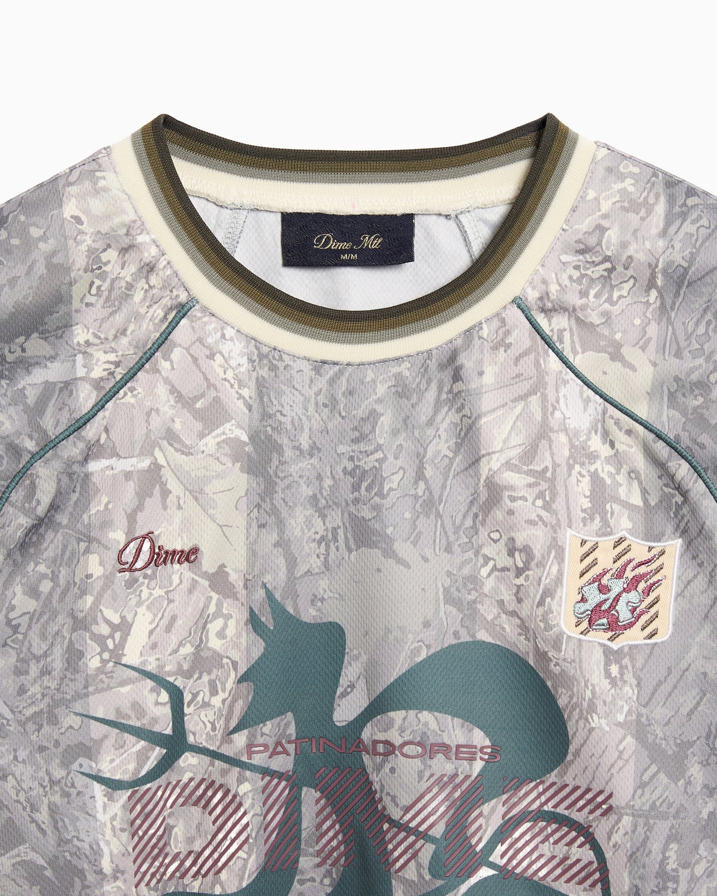 Jersey T-Shirt con gráfico Relaxed de manga larga Dime MTL Patinadores para hombre