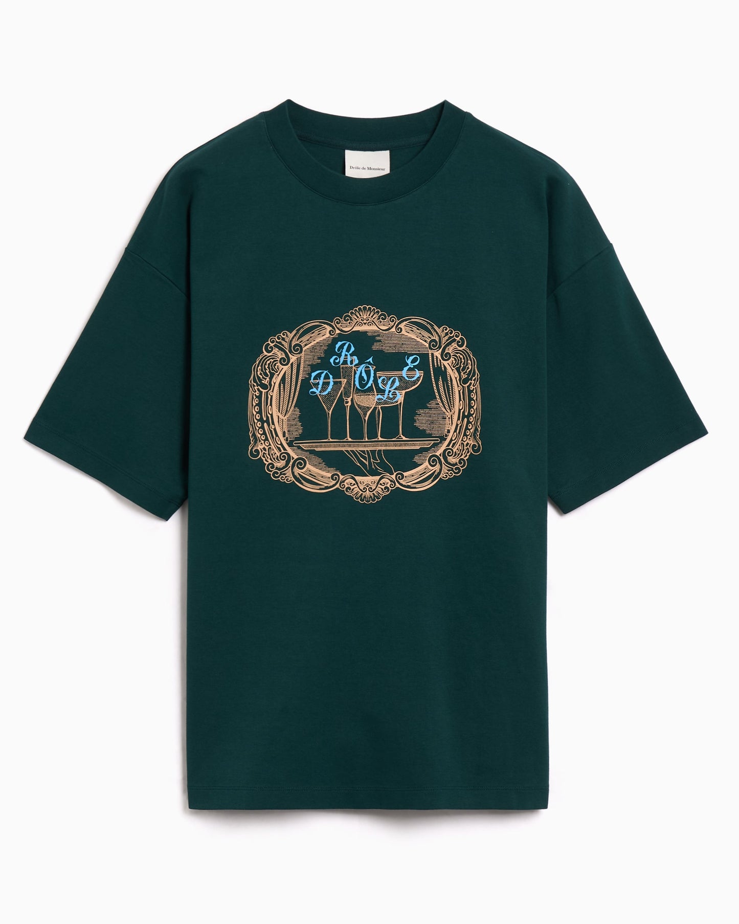 Camiseta Relaxed Drôle de Monsieur Plateau para hombre