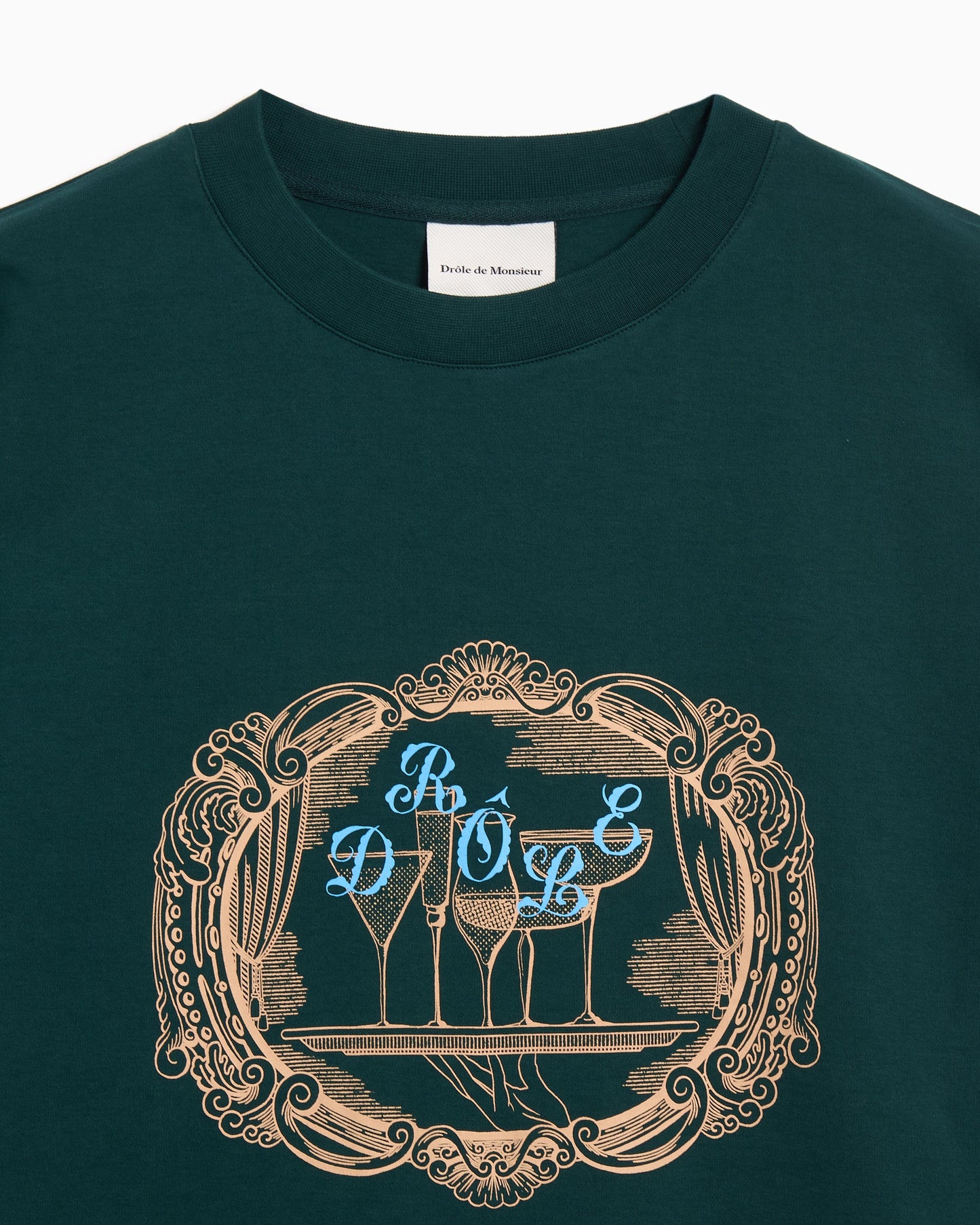 Camiseta Relaxed Drôle de Monsieur Plateau para hombre
