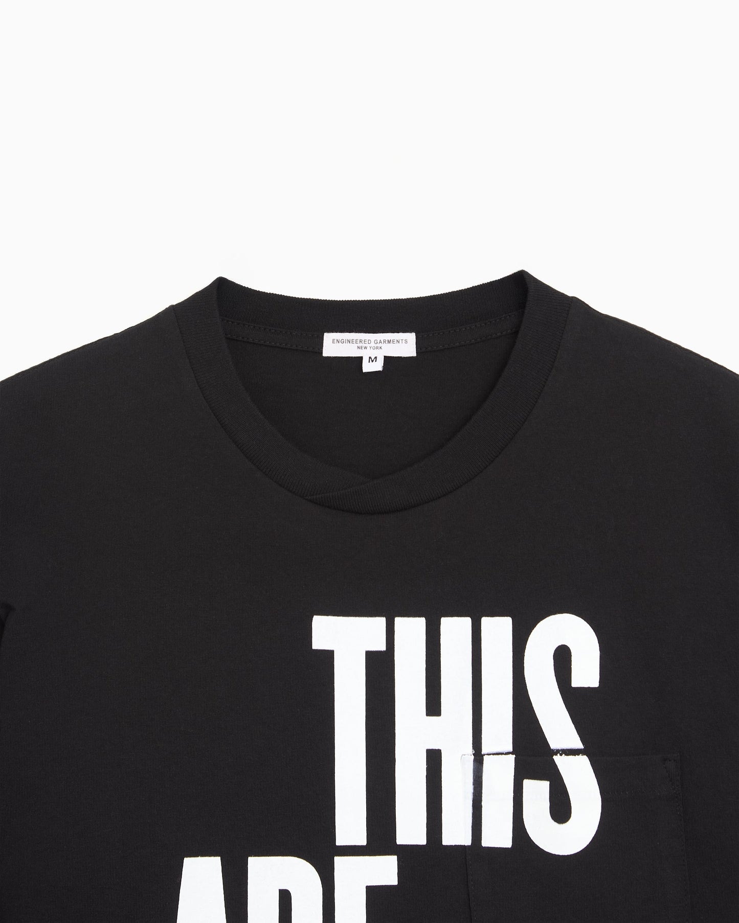 Camiseta con gráfico Relaxed de manga larga Engineered Garments "Cross" para hombre