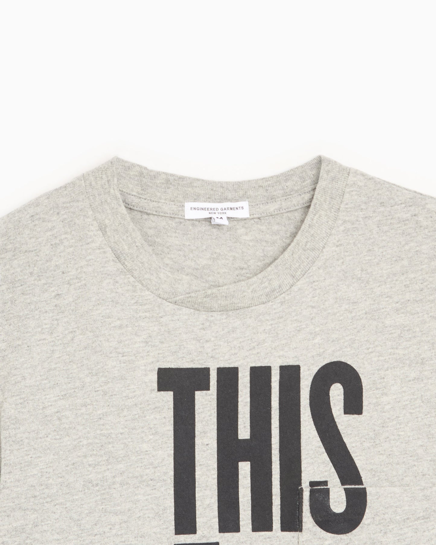 Camiseta con gráfico Relaxed Engineered Garments "Cross" para hombre
