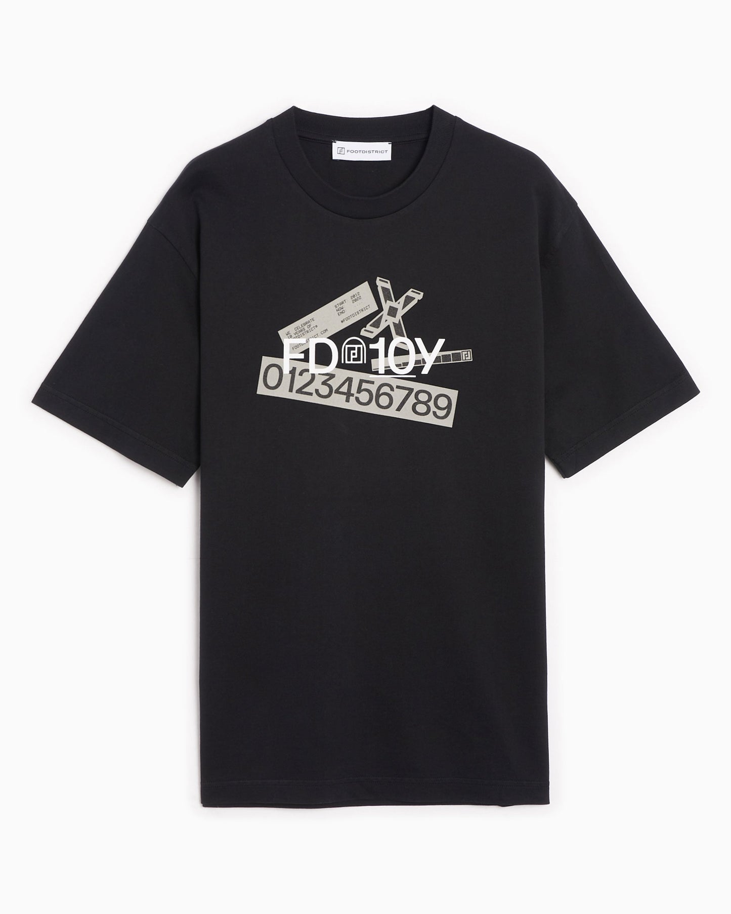 Camiseta FOOTDISTRICT 10th Anniversary FD10Y Unisex T-Shirt Unisex