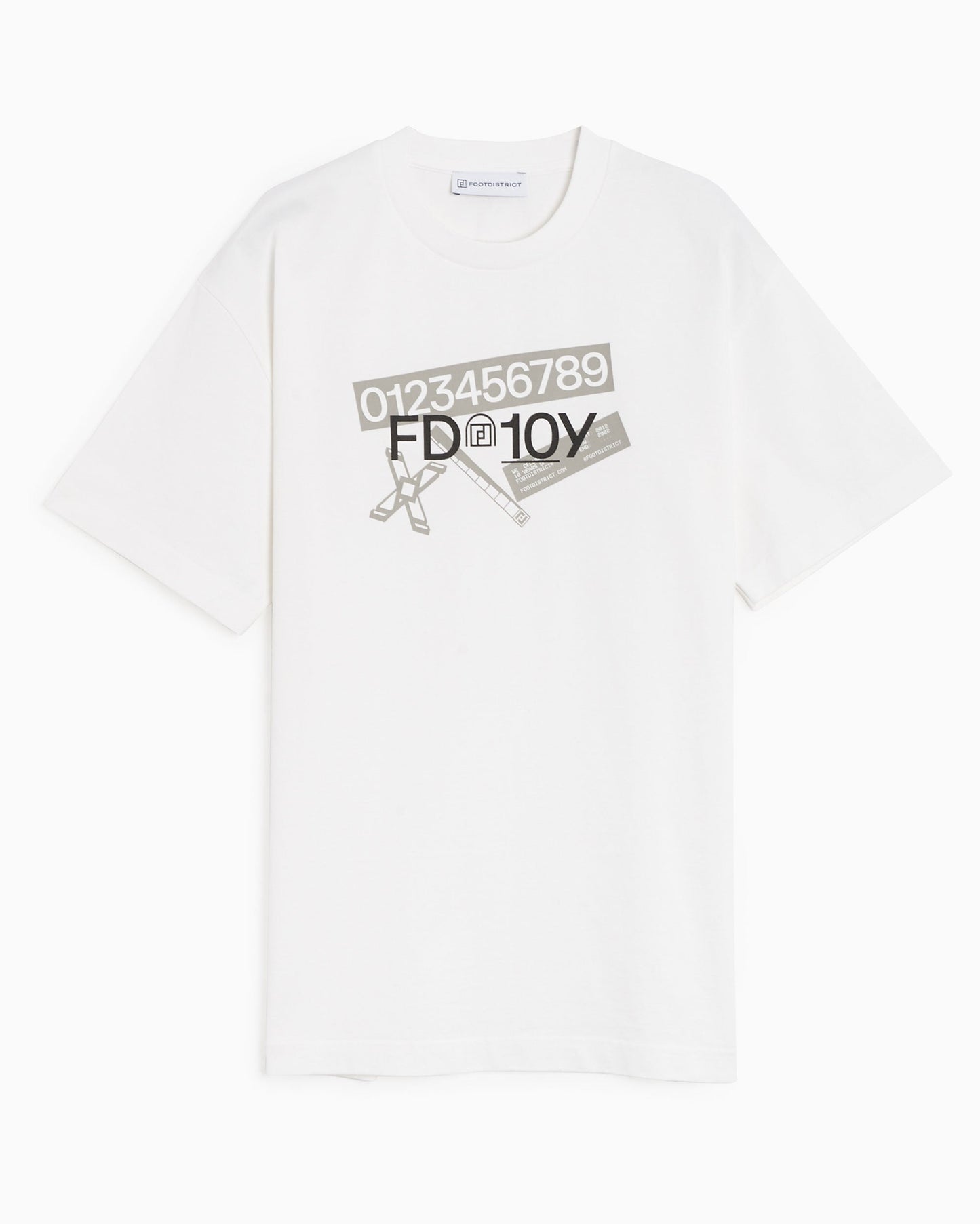 Camiseta FOOTDISTRICT 10th Anniversary FD10Y Unisex T-Shirt Unisex