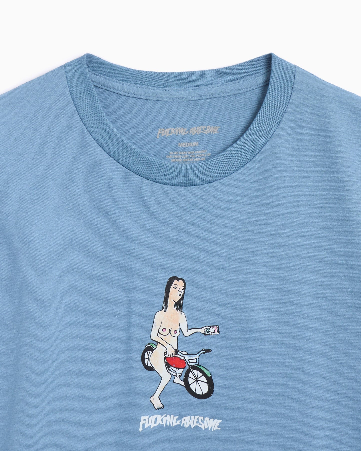 Camiseta Fucking Awesome Bike Girl Men's T-Shirt para hombre