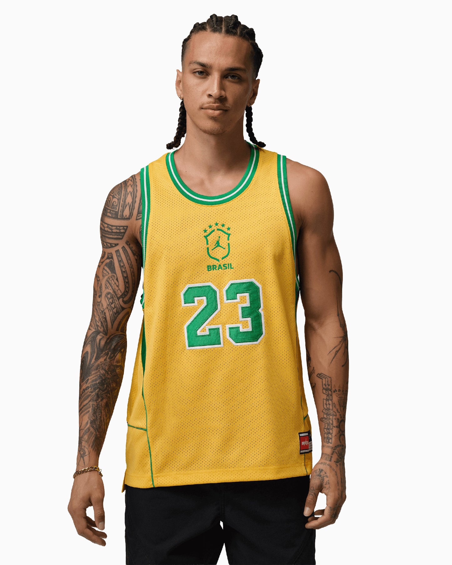 Jersey T-Shirt con logo Relaxed Jordan Brasil para hombre